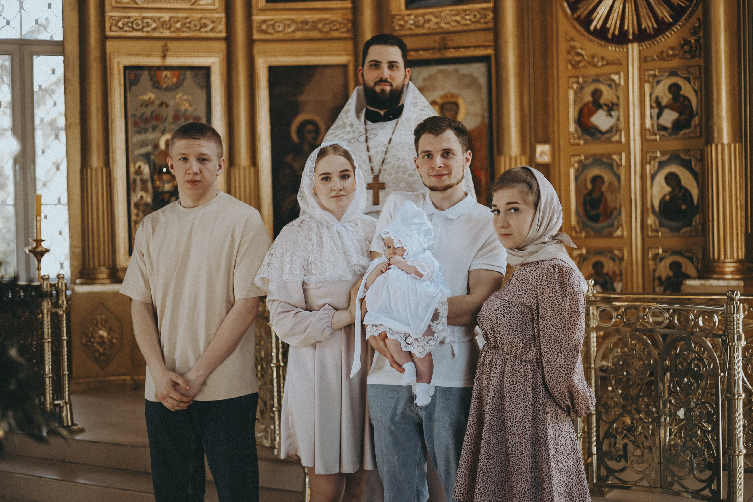 Крещение Агаты. Фотограф Мария Лаенко