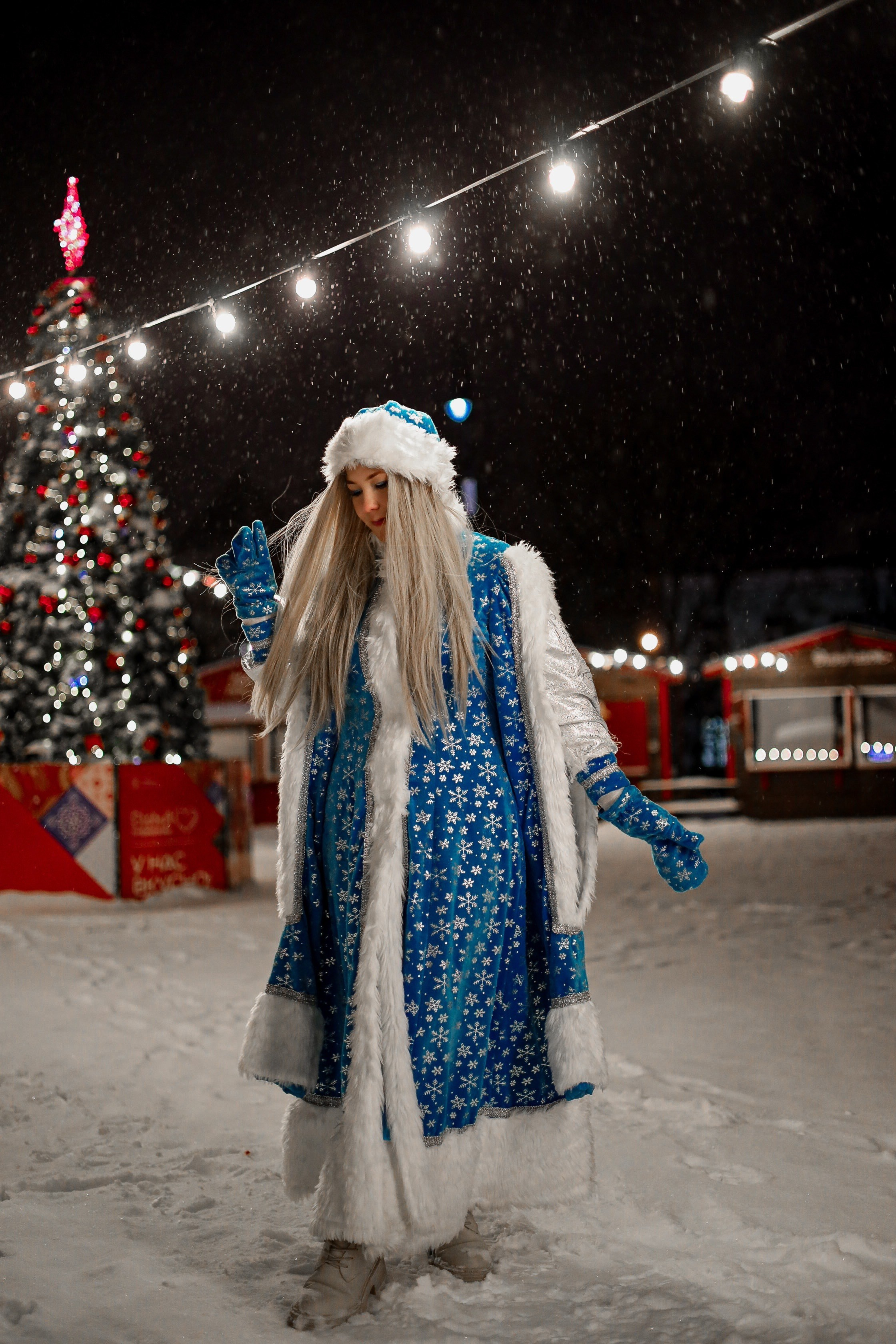 Снегурочка. Фотограф Мария Лаенко
