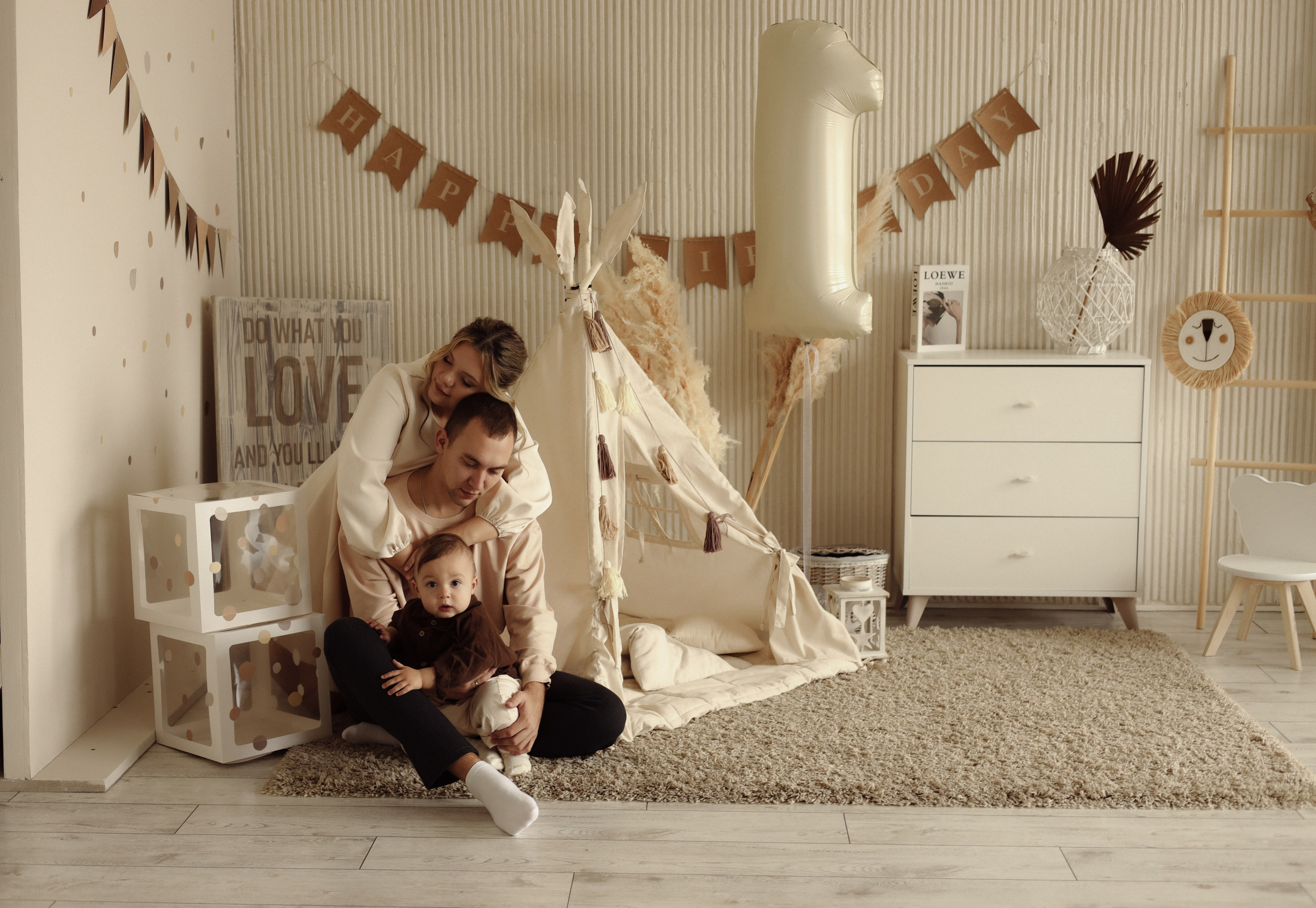 Вадим, Глебушка, Лиза. Фотограф Мария Лаенко