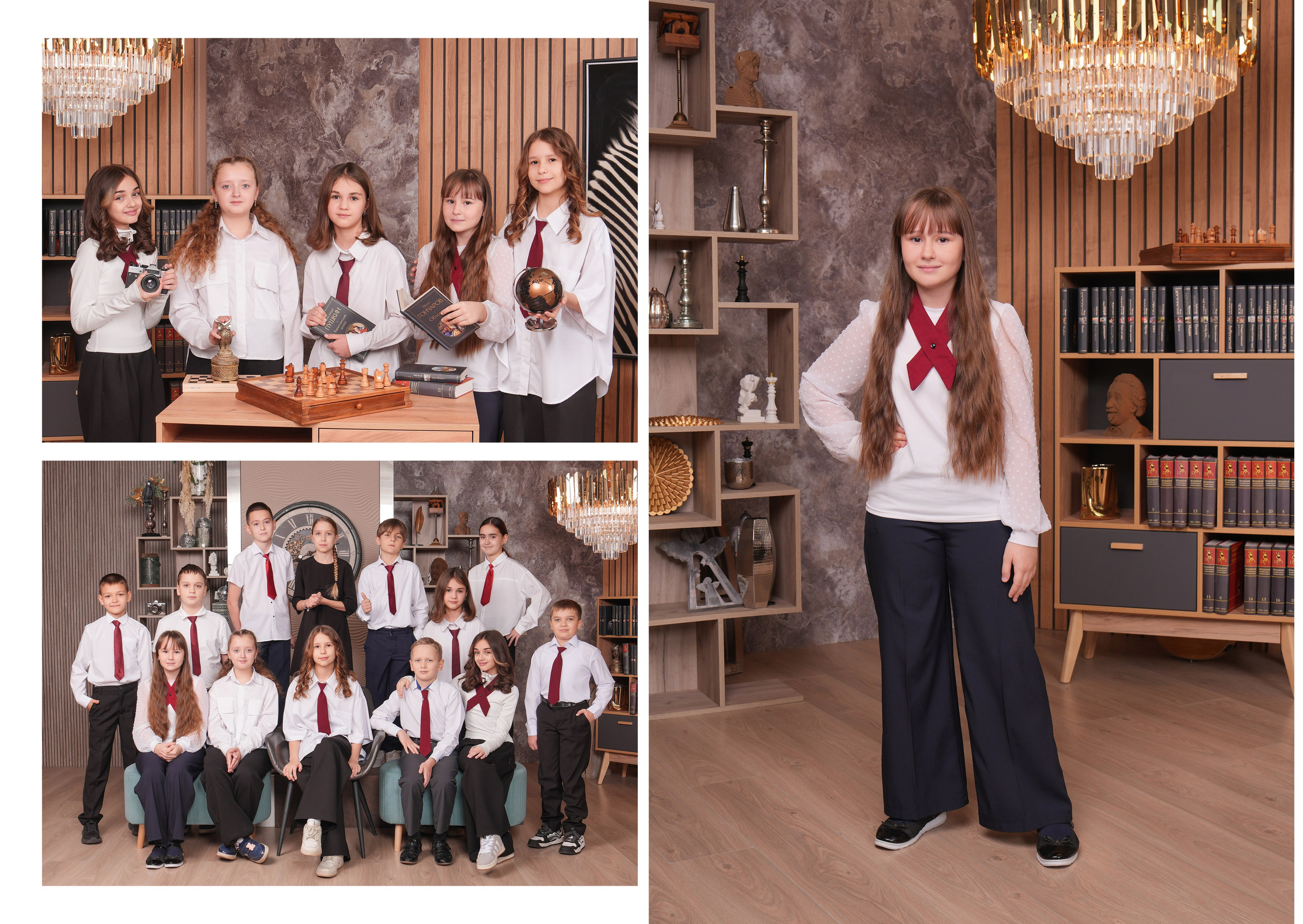 ШКОЛА 93 4 В. Красивый выпускной альбом в Краснодаре