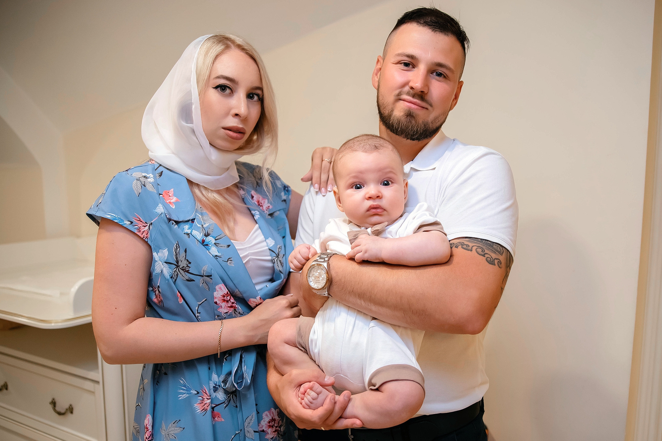 Крещение Мирона. Elena Sova — семейный и женский фотограф в Санкт-Петербурге