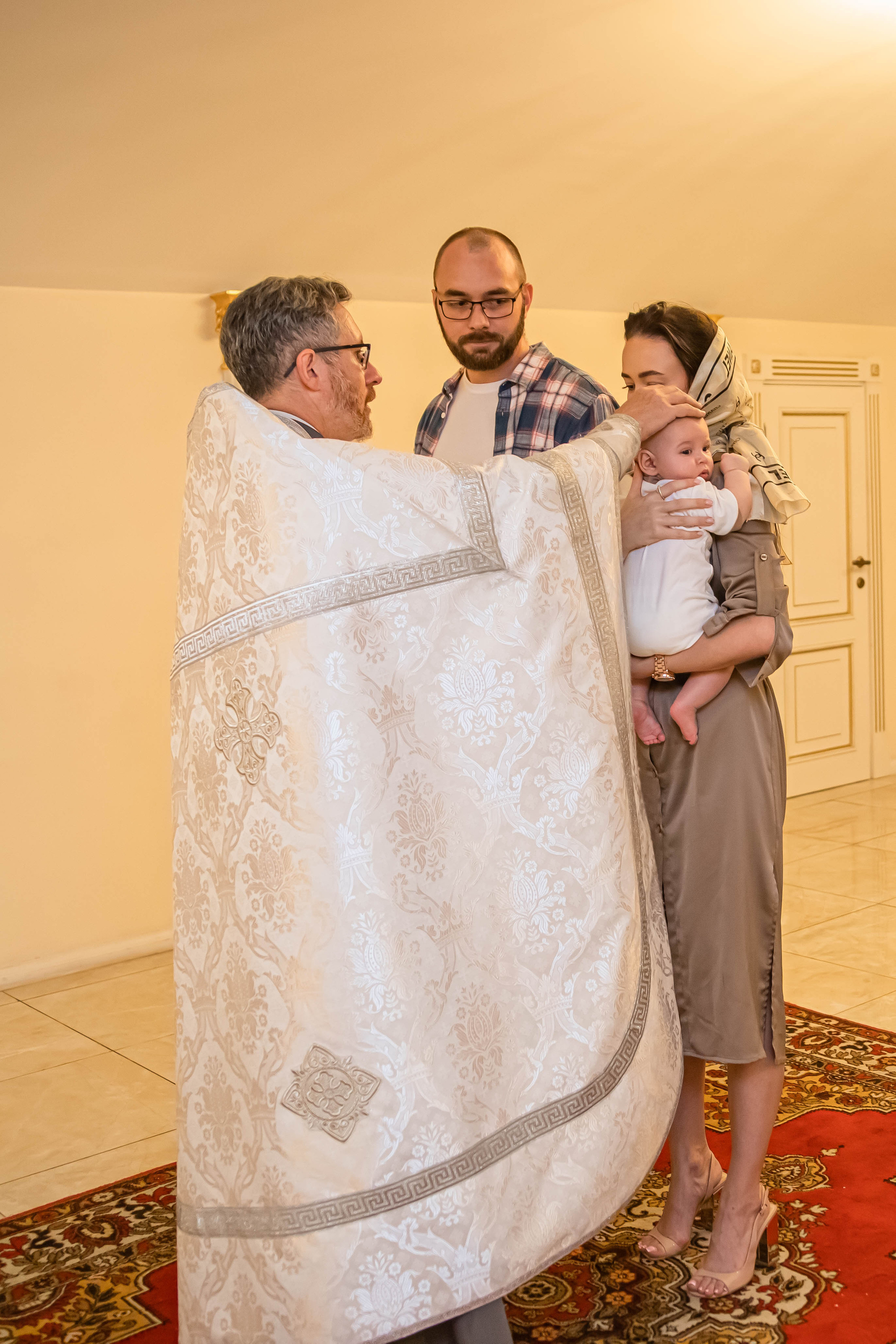 Крещение Мирона. Elena Sova — семейный и женский фотограф в Санкт-Петербурге