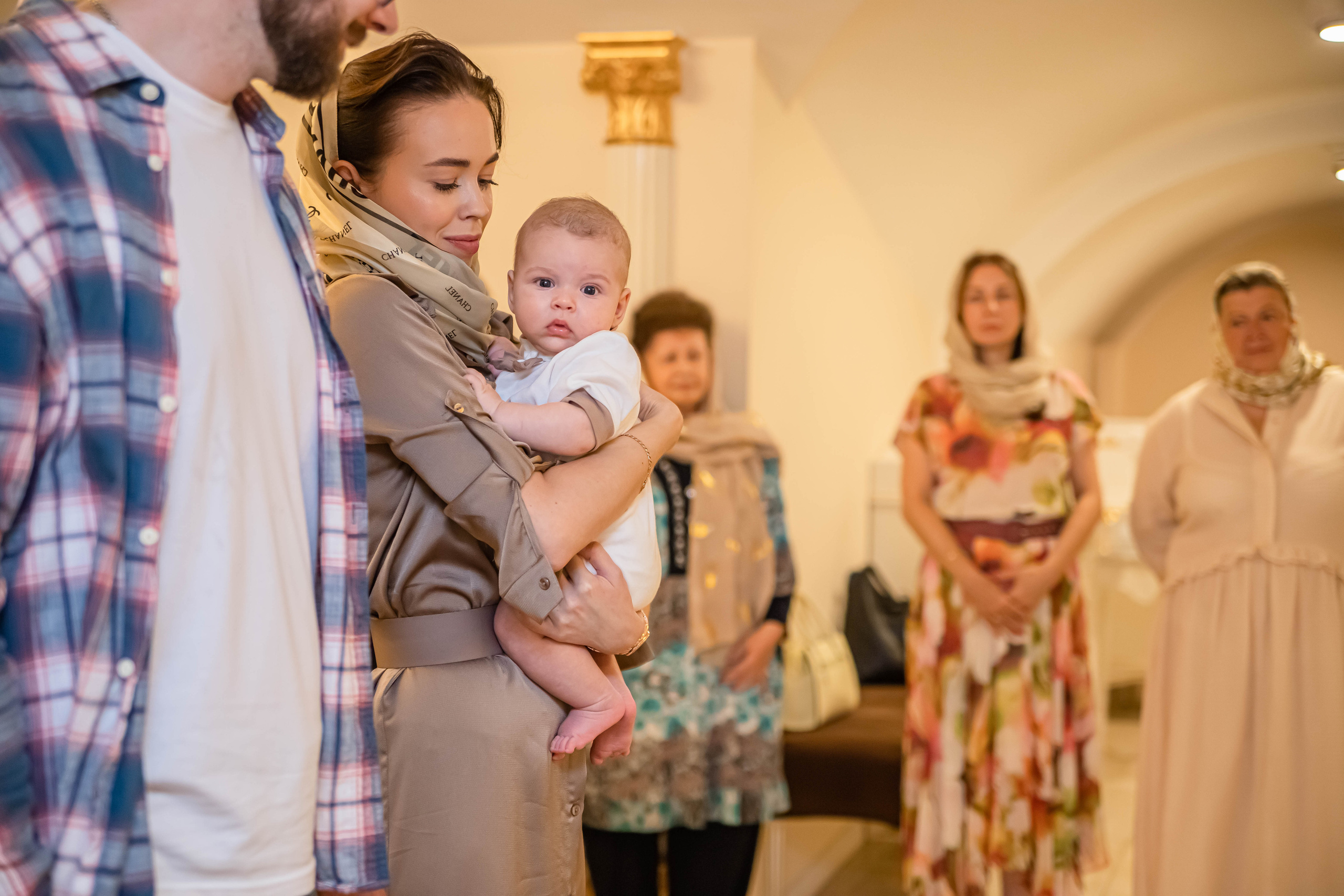 Крещение Мирона. Elena Sova — семейный и женский фотограф в Санкт-Петербурге
