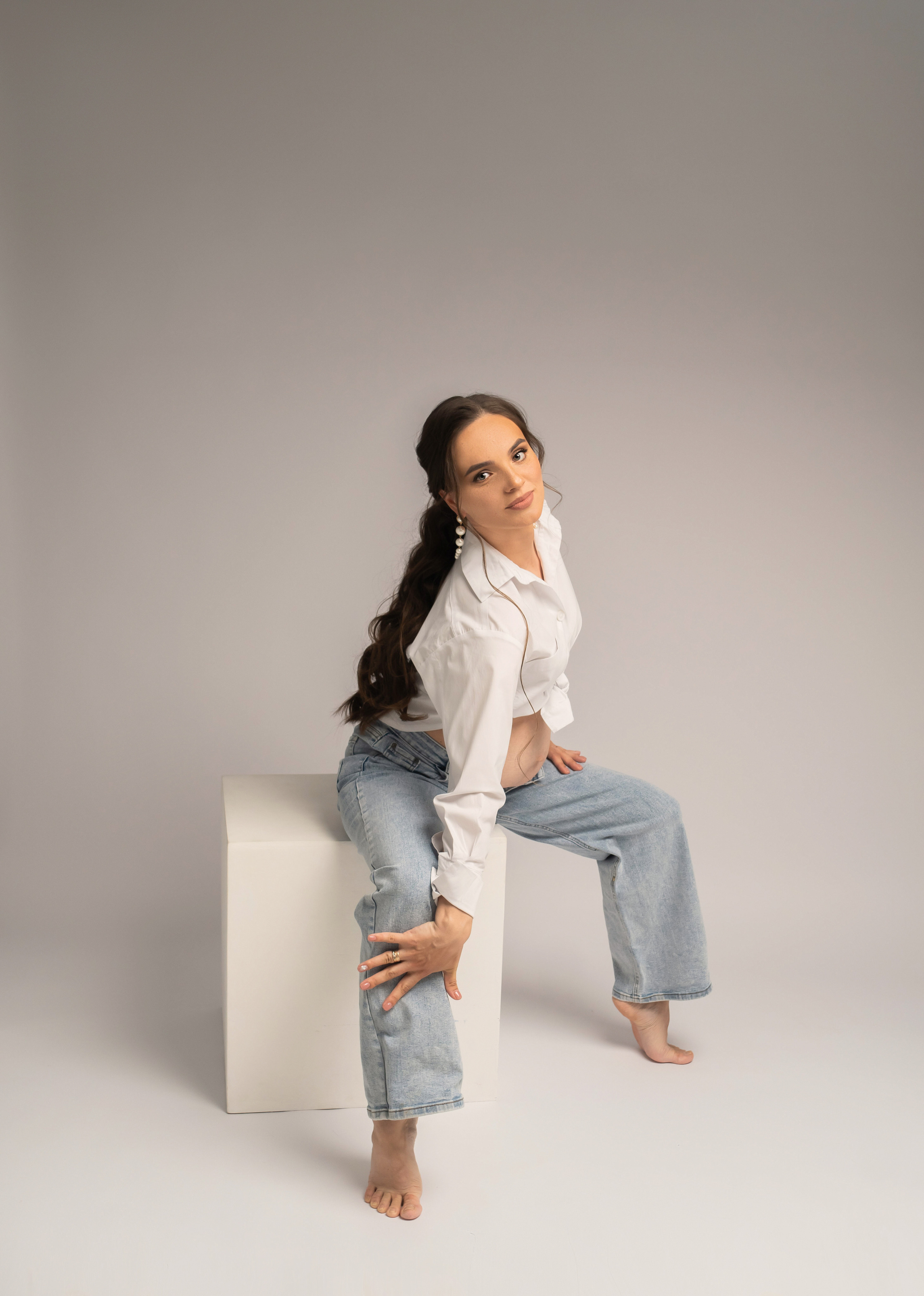 Красивая беременность. Фотограф новорожденных, беременности и семейных фотосессий в Томске