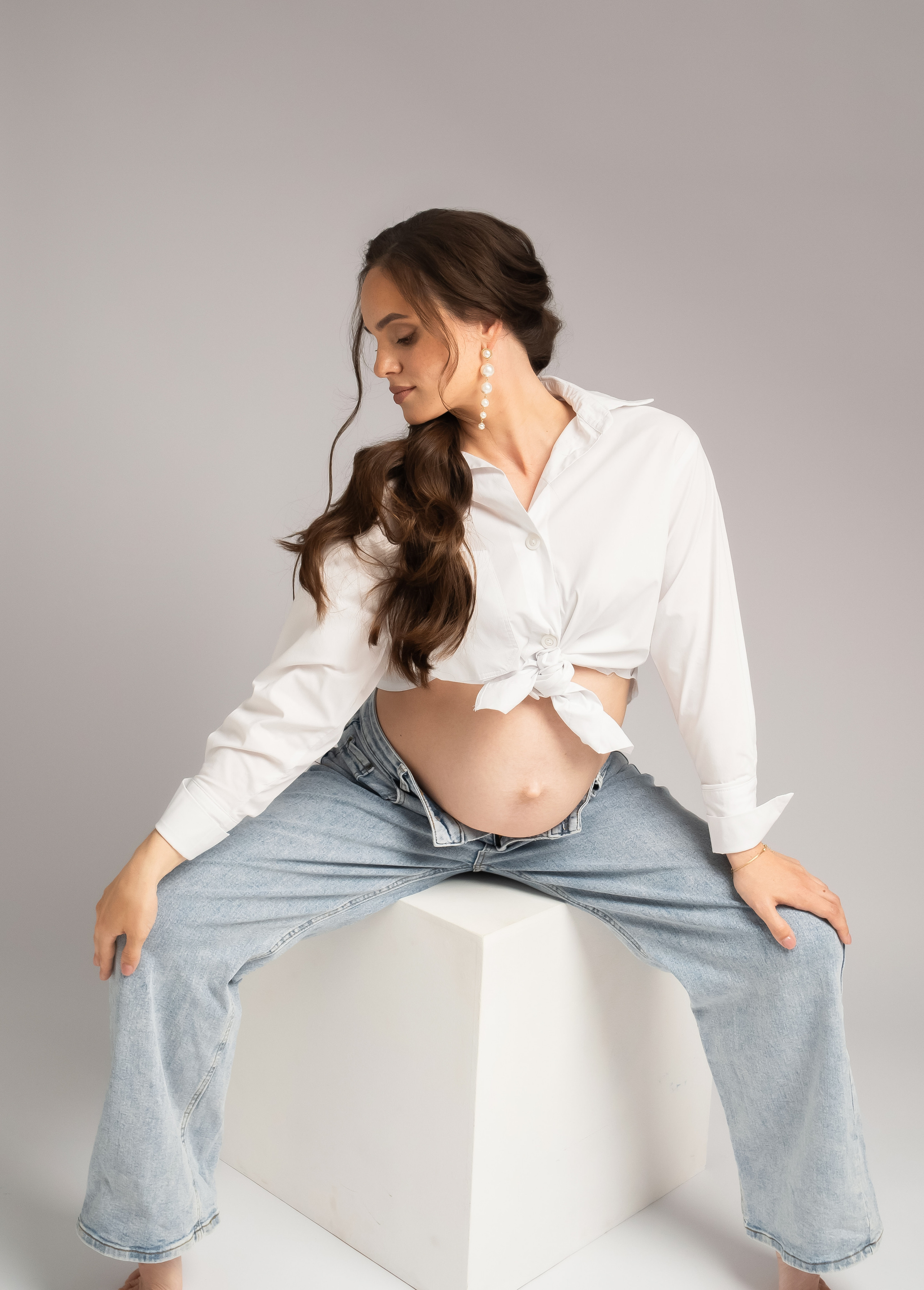 Красивая беременность. Фотограф новорожденных, беременности и семейных фотосессий в Томске