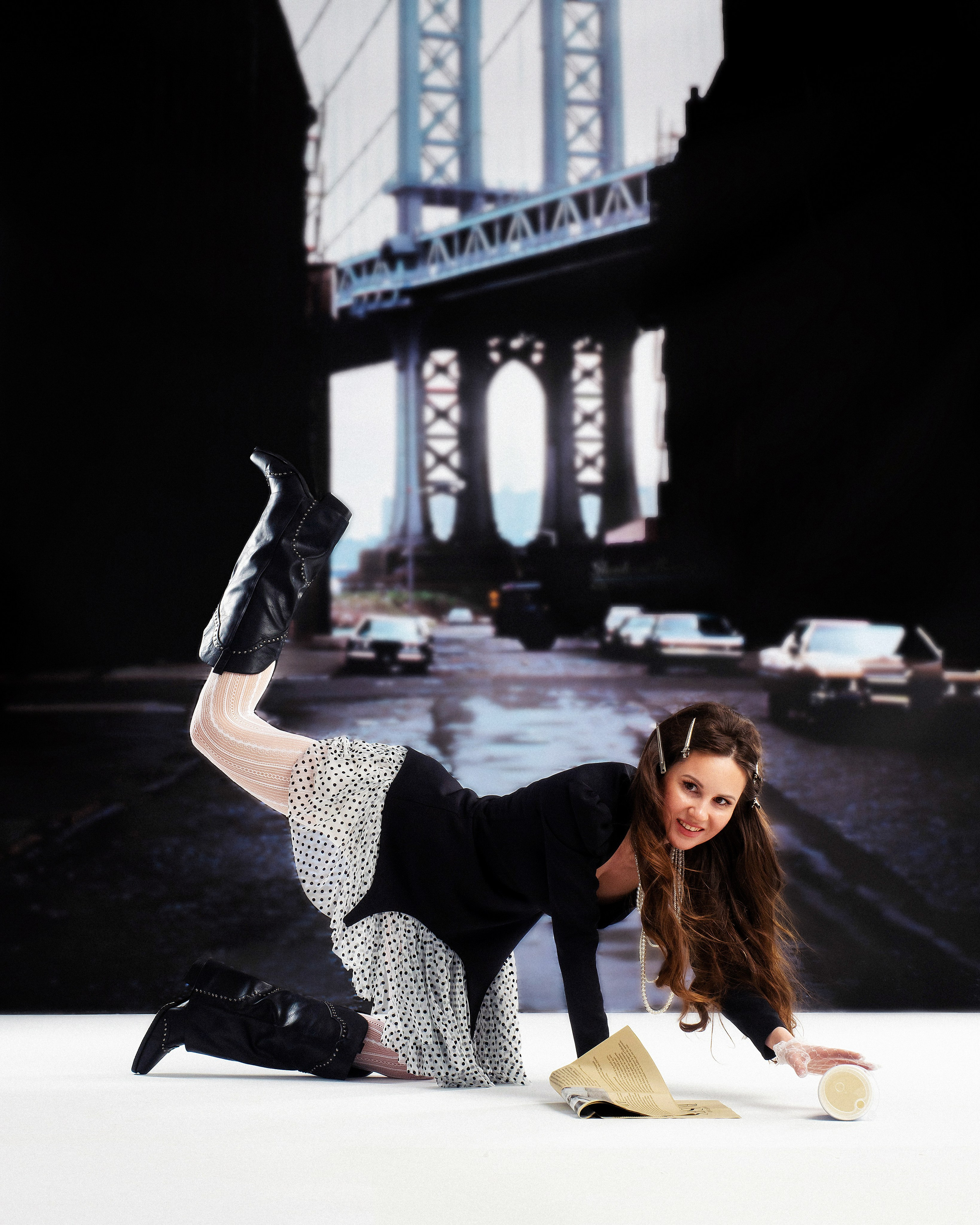 Съёмка в стиле New York фотографа Алеси. Фотограф Кристина Берг