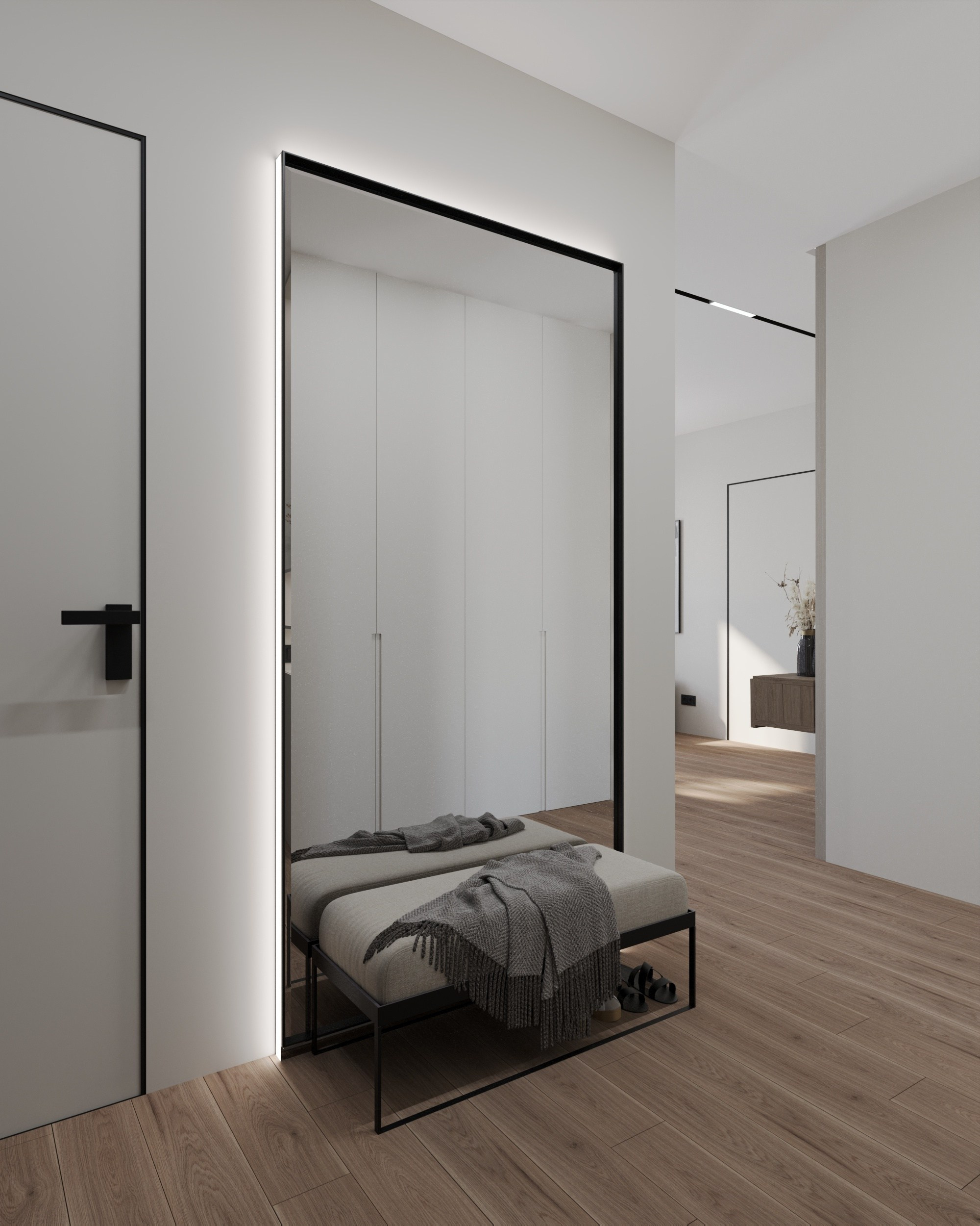 Дизайн-проект ЖК Любимово 2. Дизайн интерьеров, 3D визуализации