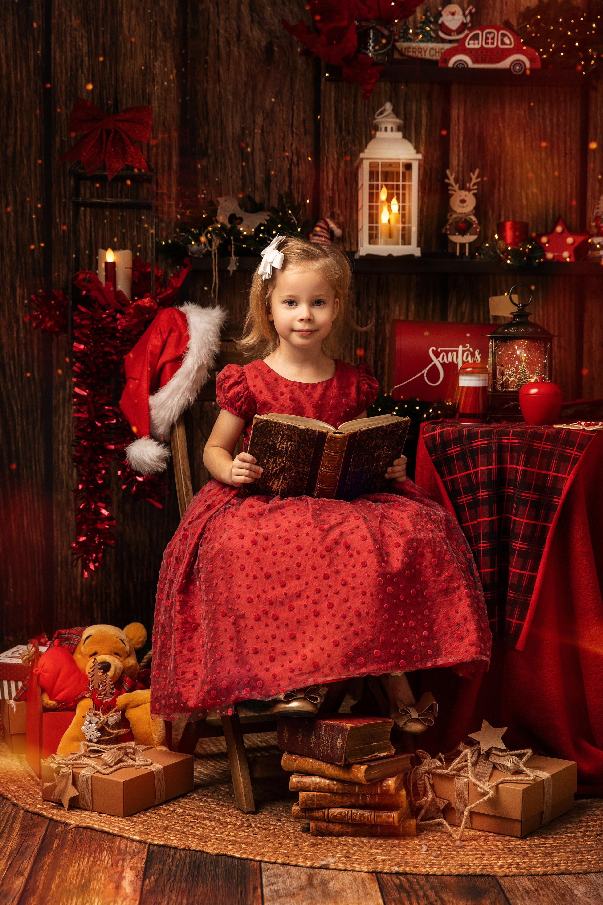 Новогодние открытки. Фотограф новорожденных, семейный фотограф в Санкт-Петербурге