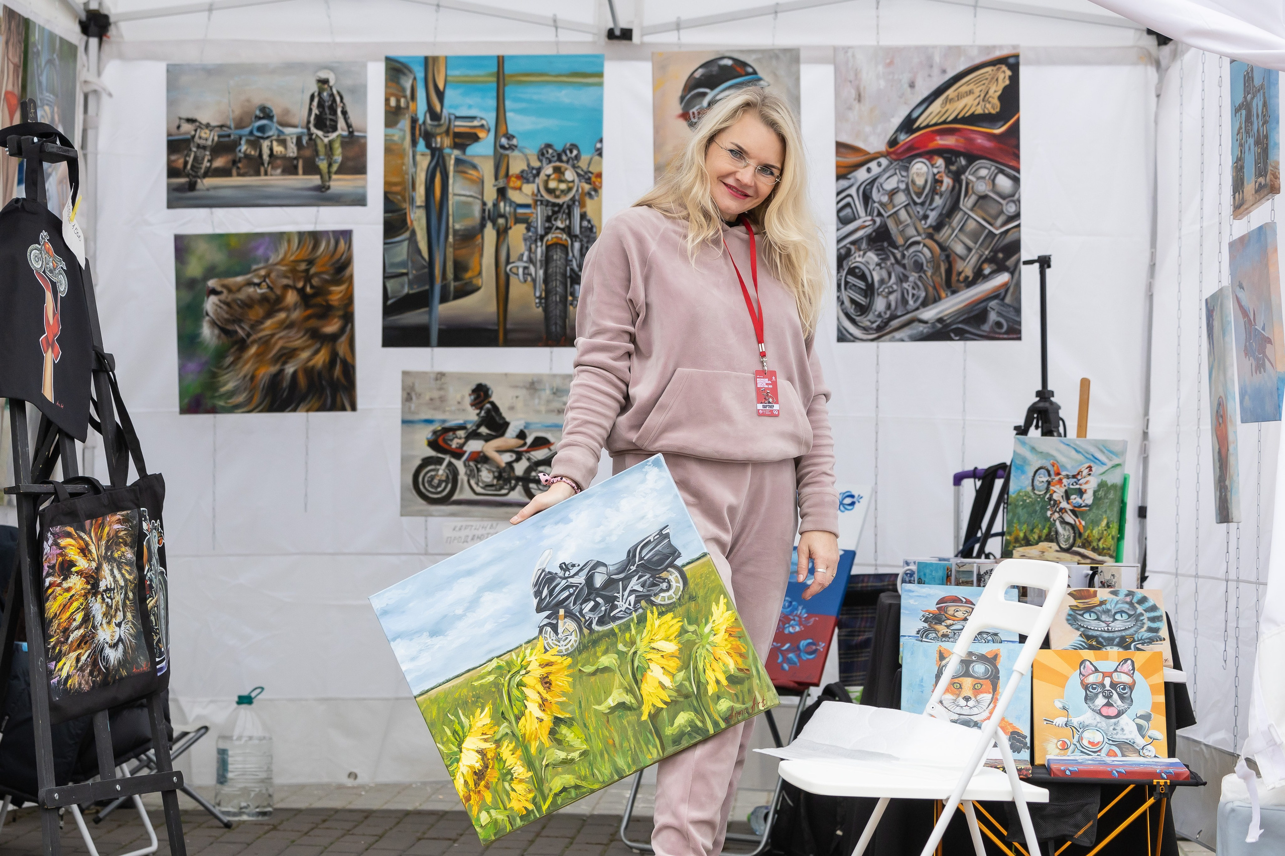 13-й Московский Мотофестиваль. Фотограф Владимир Охрименко