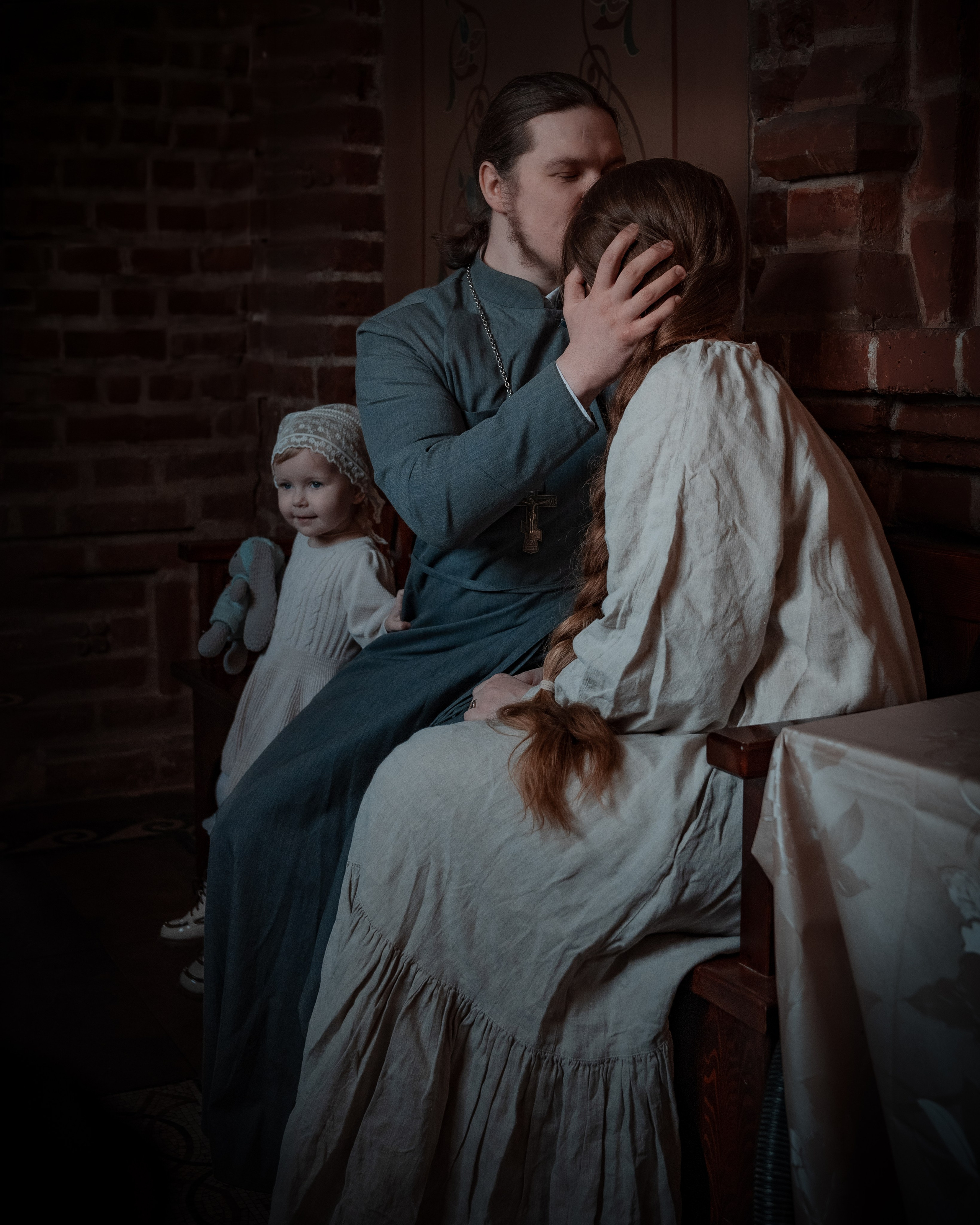 Отец Димитрий с матушкой. Shamirov Arkadiy