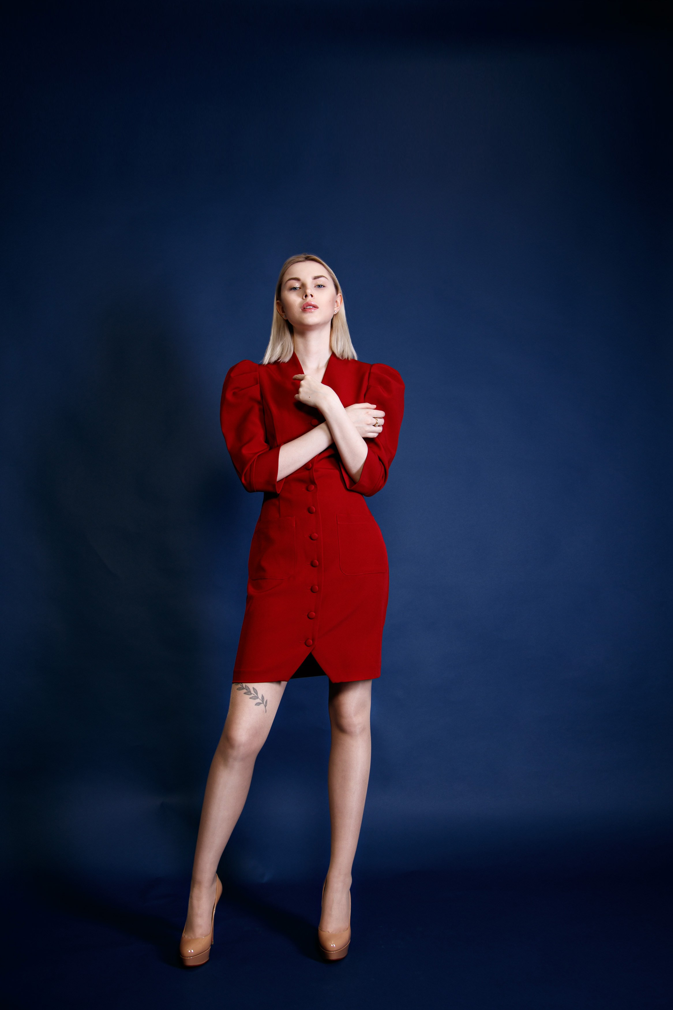 Студийная фотосессия для Анастасии. Портретный и Фитнес фотограф в Москве Владислава Рыбалкина