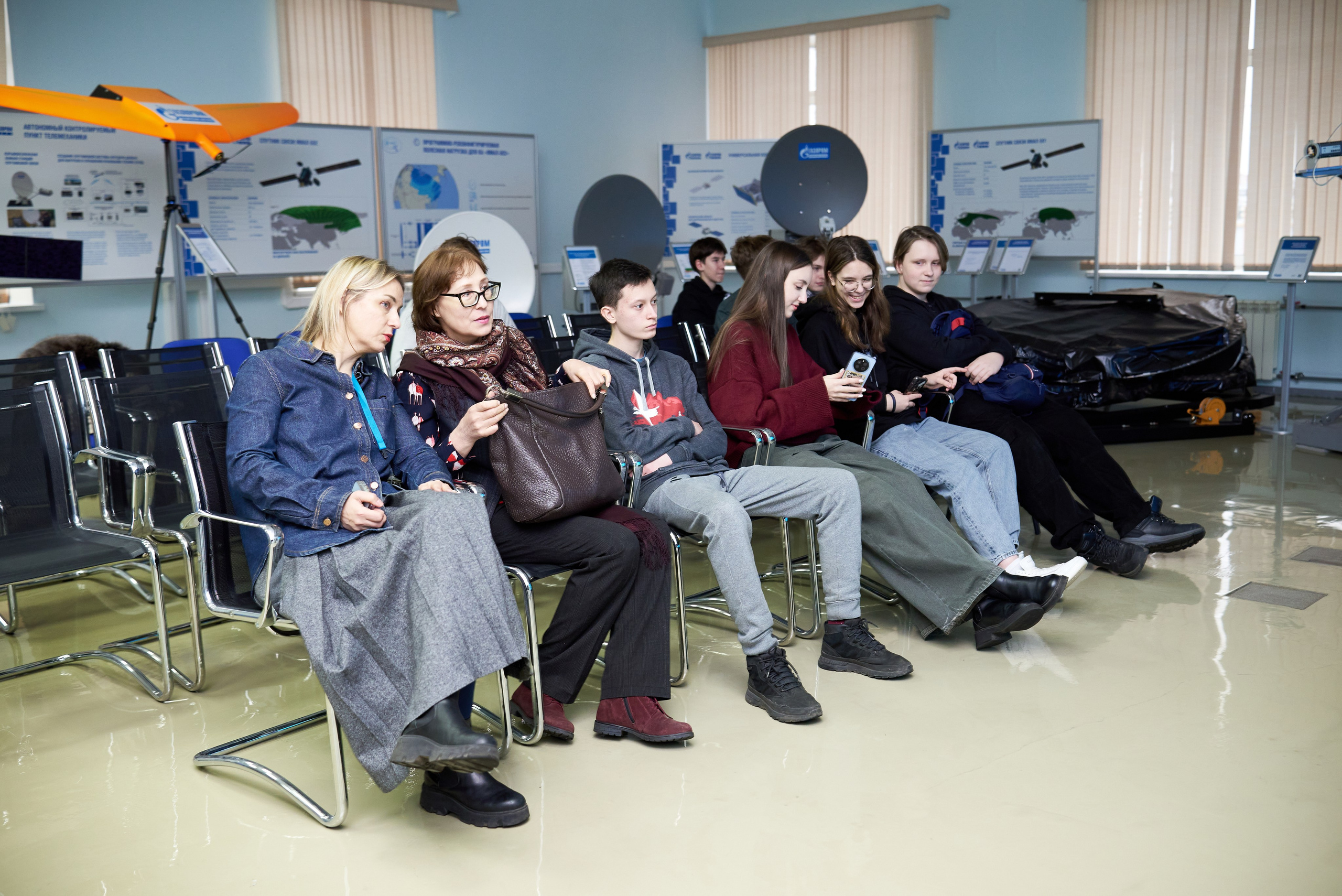 Экскурсия в «Газпром Космические системы». Фотограф Щёлково