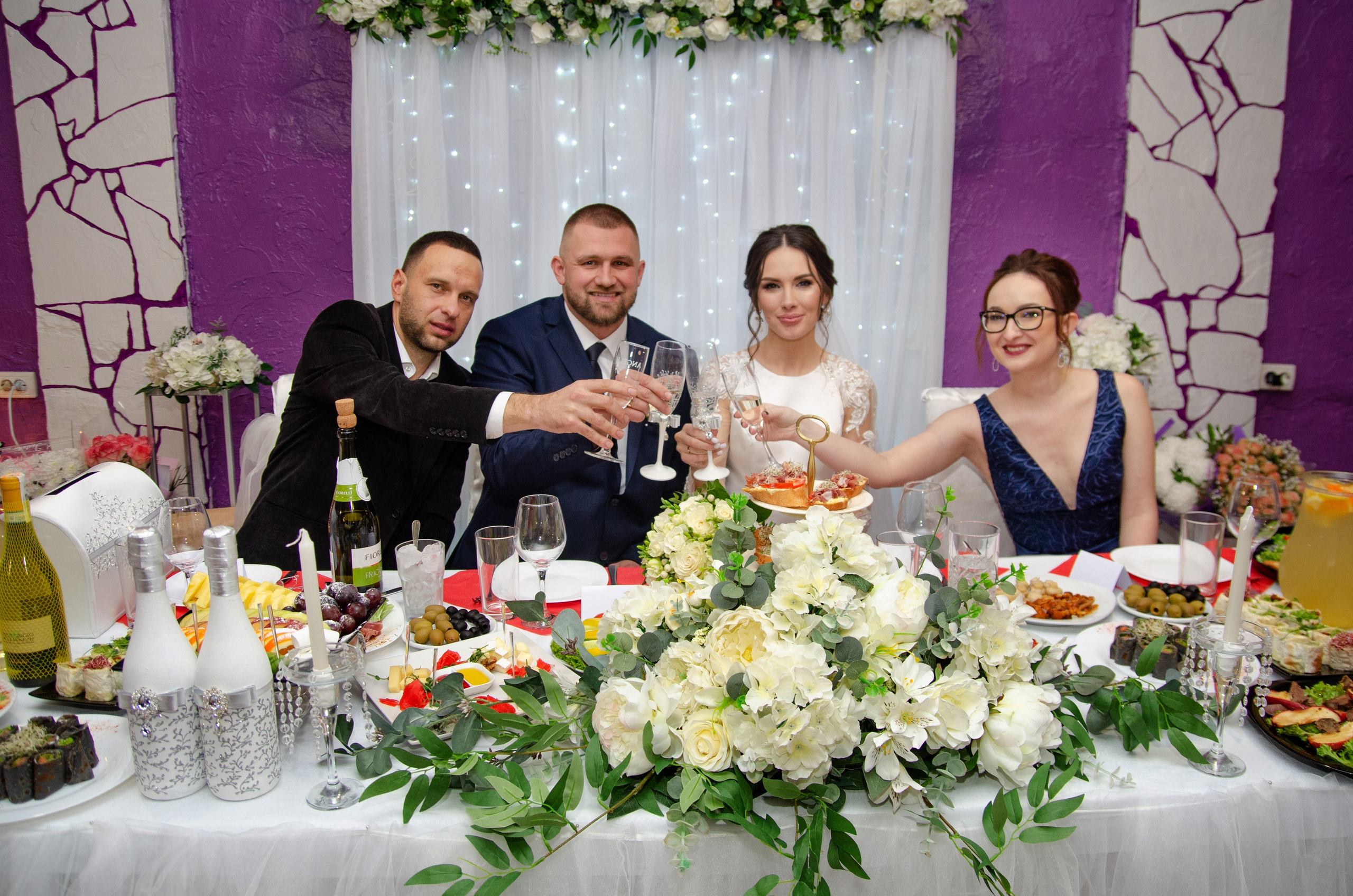 Ольга и Александр. Свадебный фотограф в Краснодаре. Фуд фото