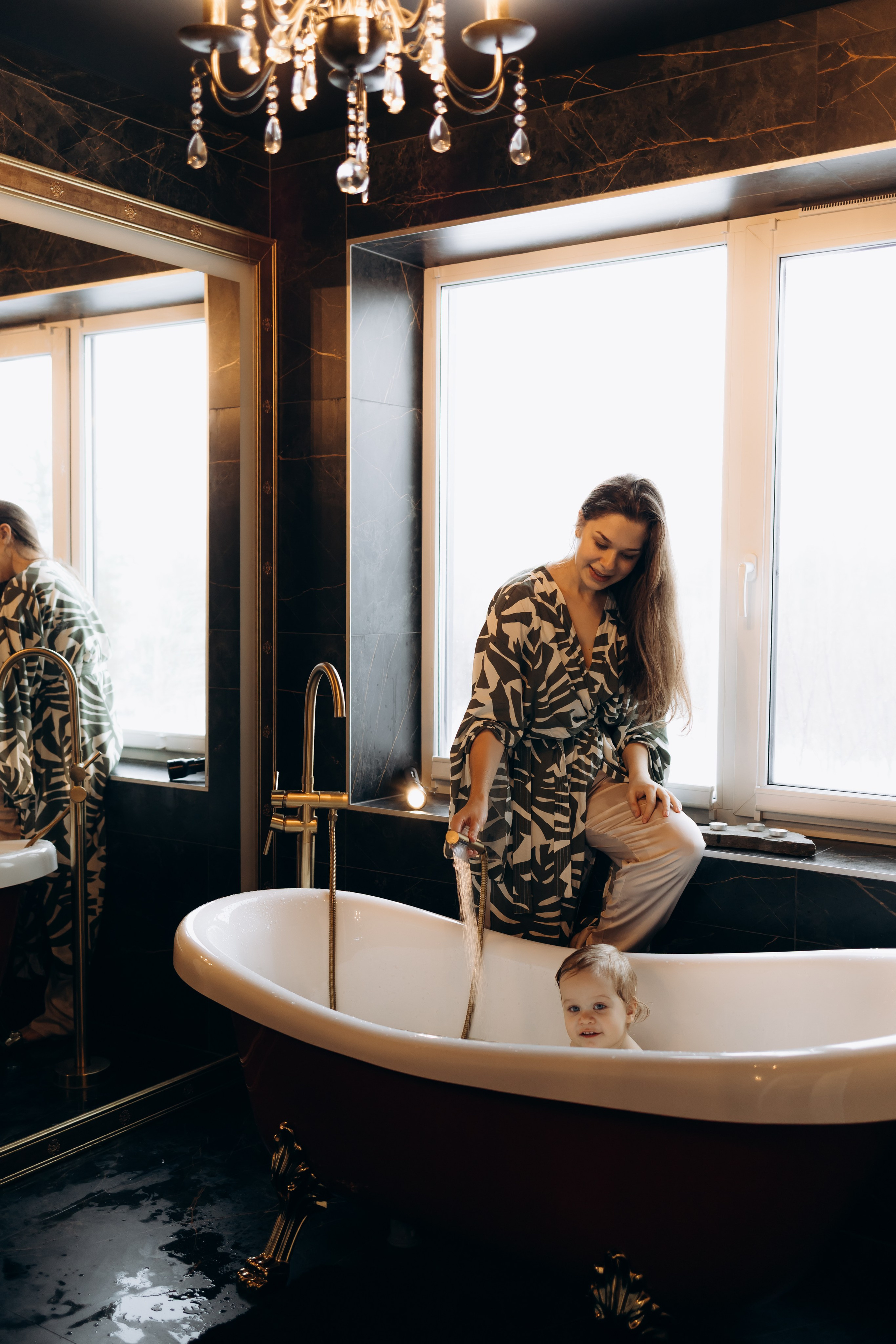 Купание в ванной. Фотограф Петрозаводск/СПБ