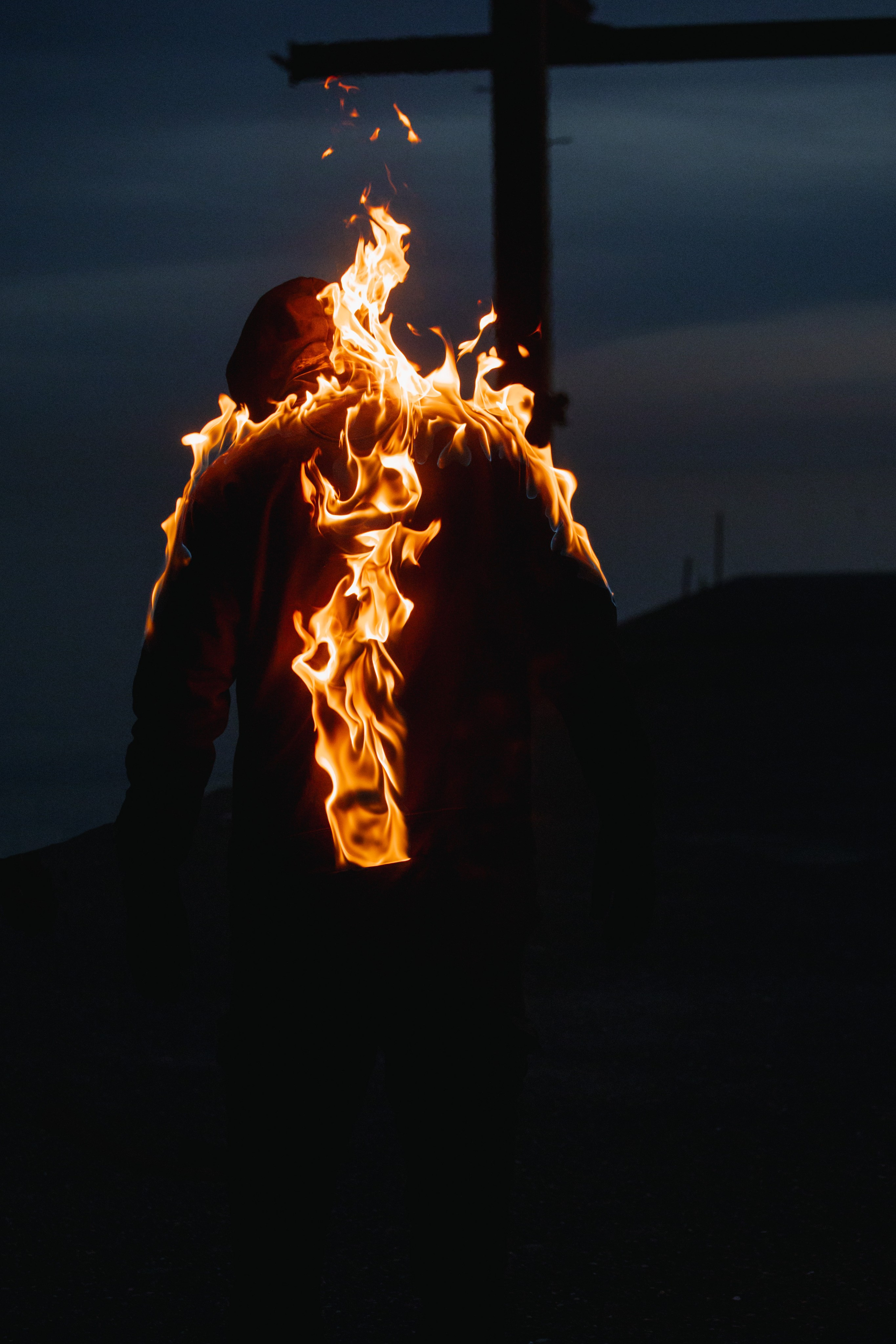 With fire. Photographer in Saint-Petersburg and Moscow Max Spector