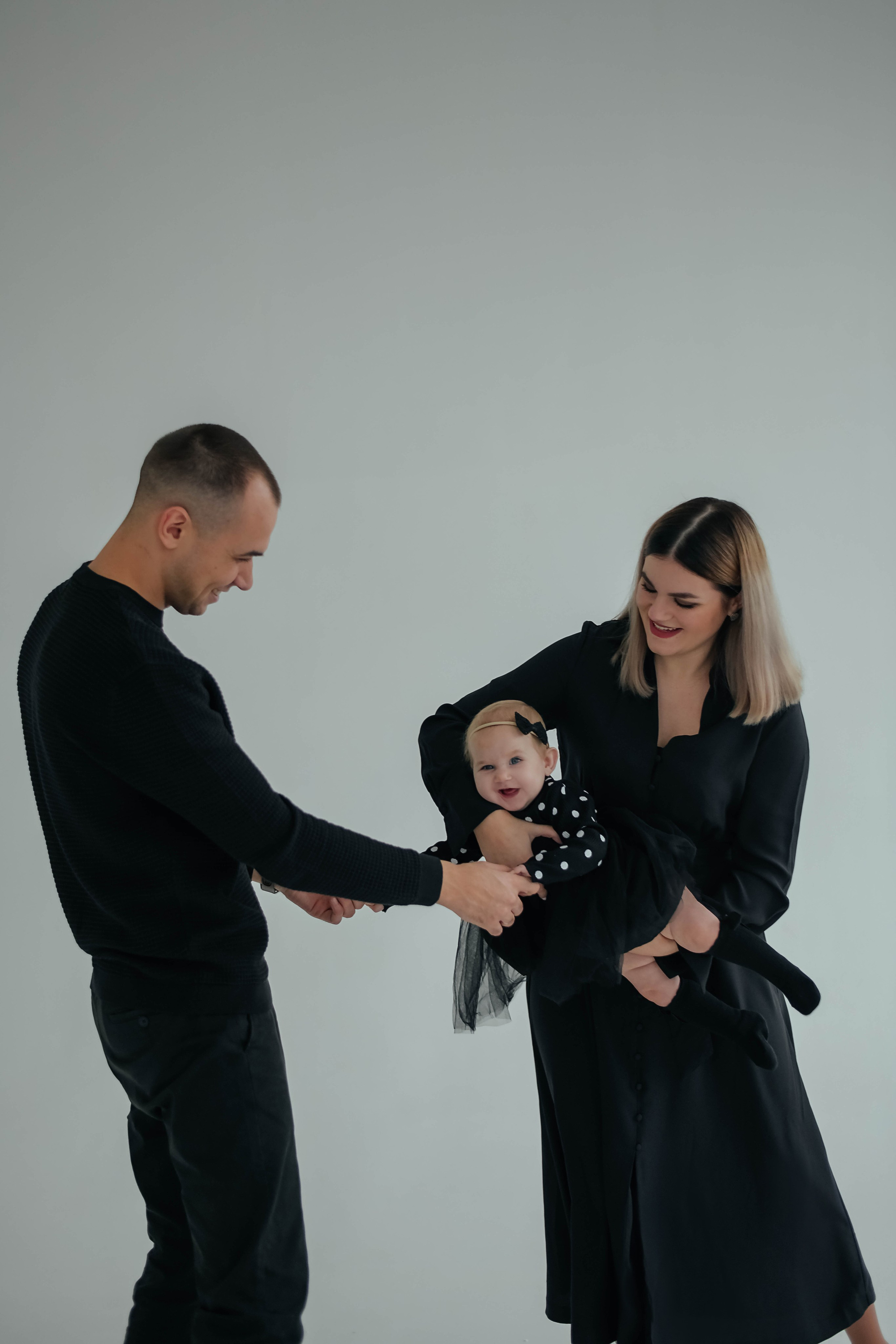 Семейная на циклораме. Фотограф Подольск