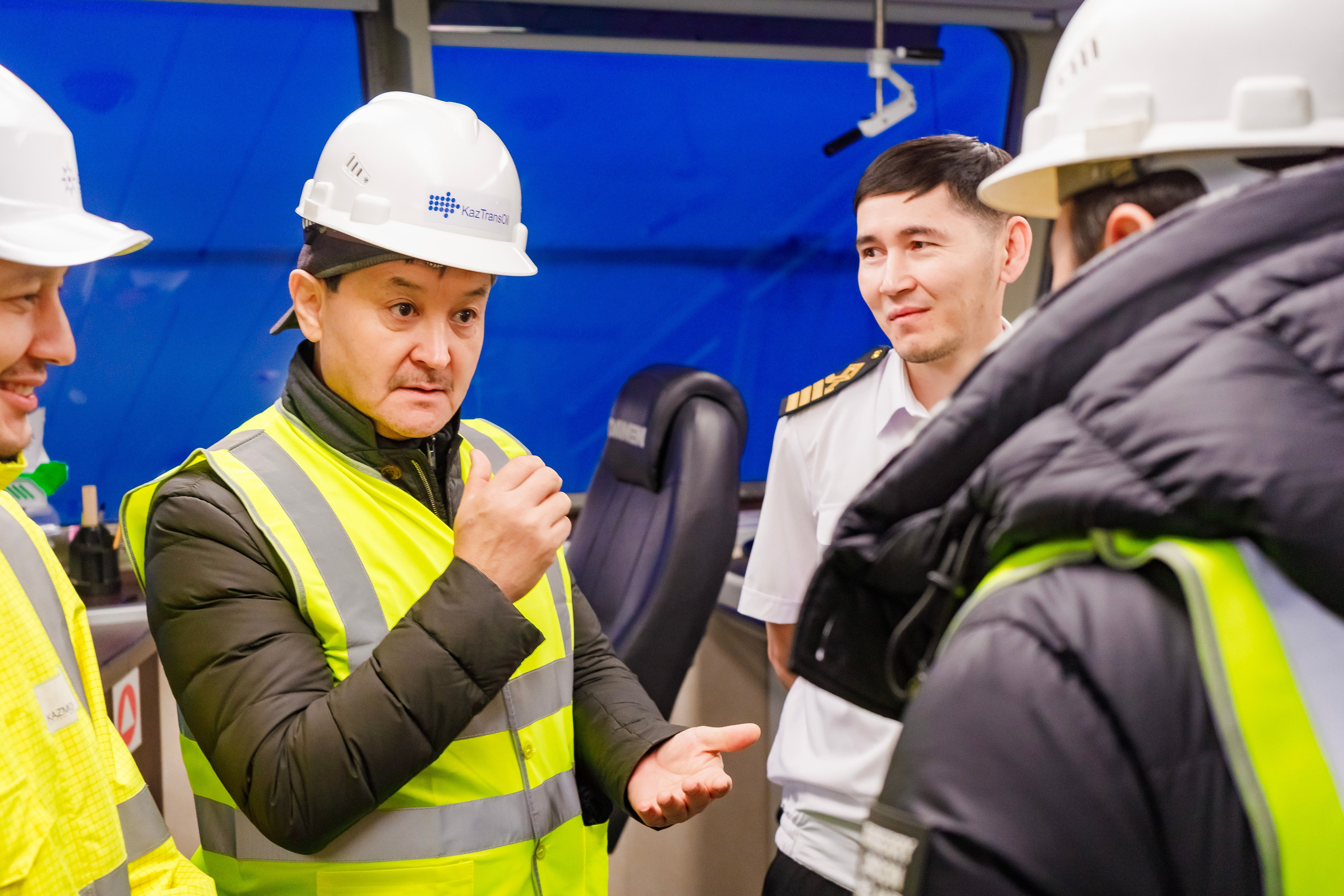 CIMS И KAZ MOR TRANS FLOT 1 отправка нефти в Баку. Романовский Илья