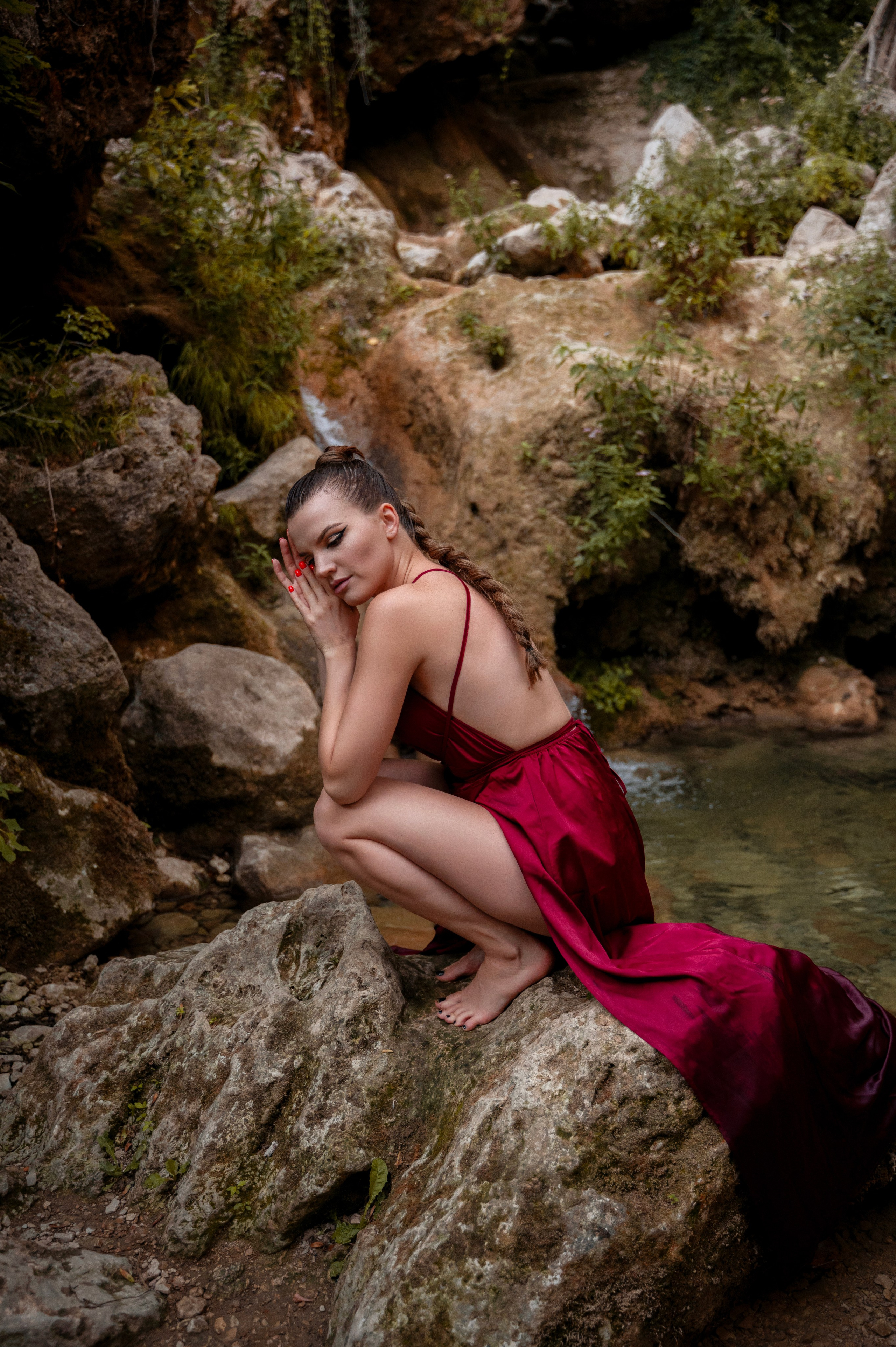 Водопад. Ира. Ваш фотограф в Крыму