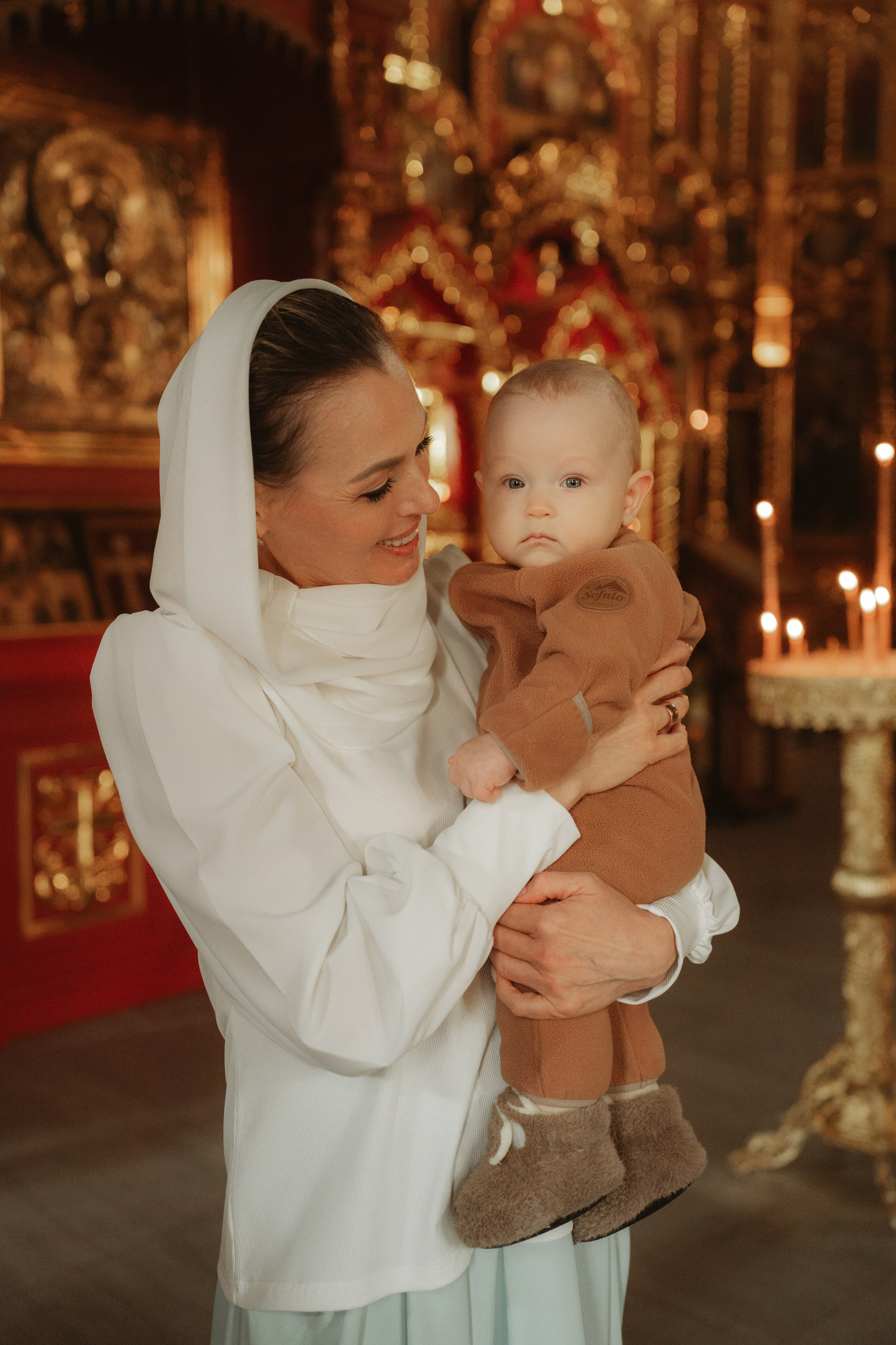 Крещение Матвея. Семейный фотограф • Домашние съемки в Нижнем Новгороде