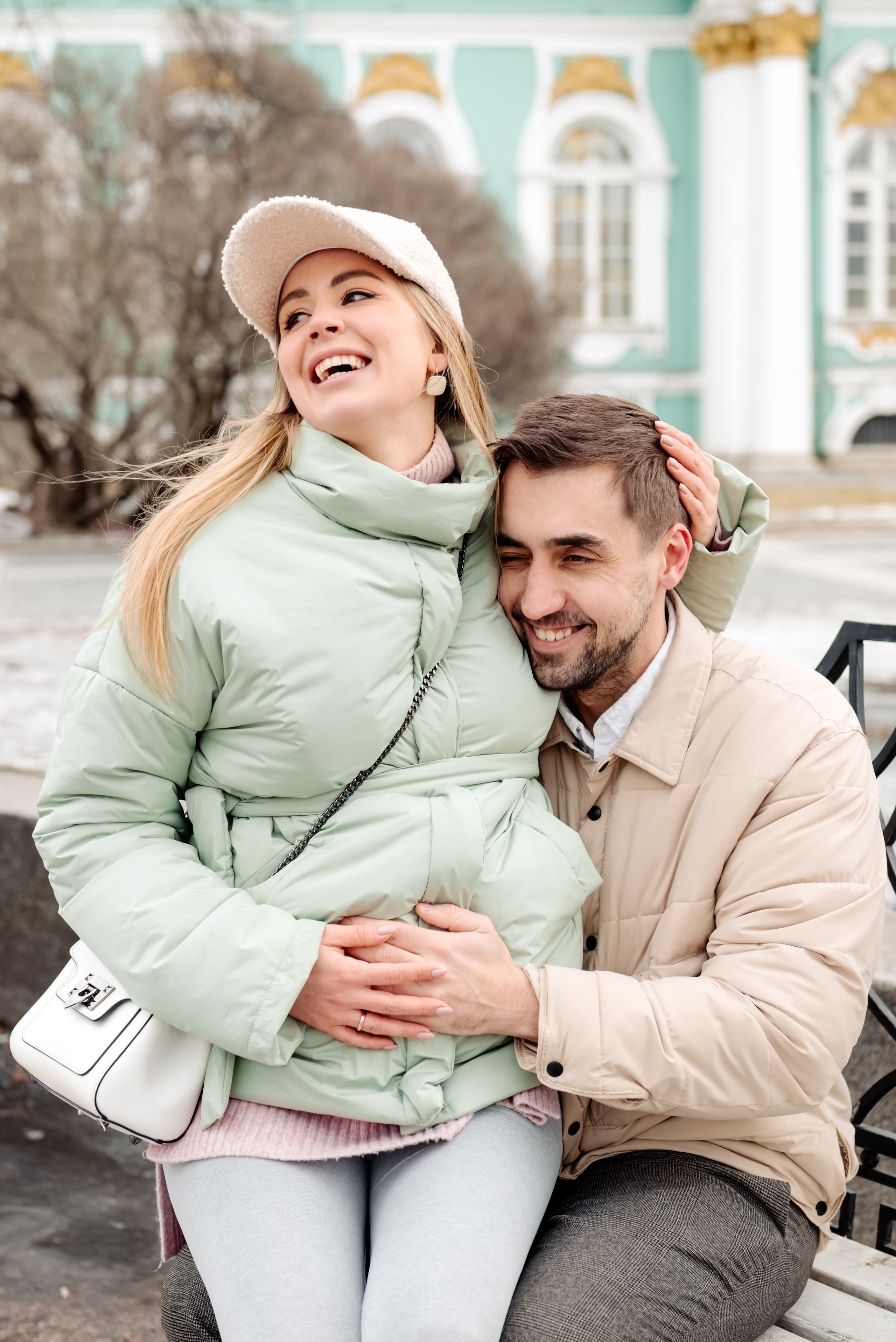 Прогулка по зимнему городу. Свадебный и семейный фотограф в Санкт-Петербурге (Спб) Елена Худякова