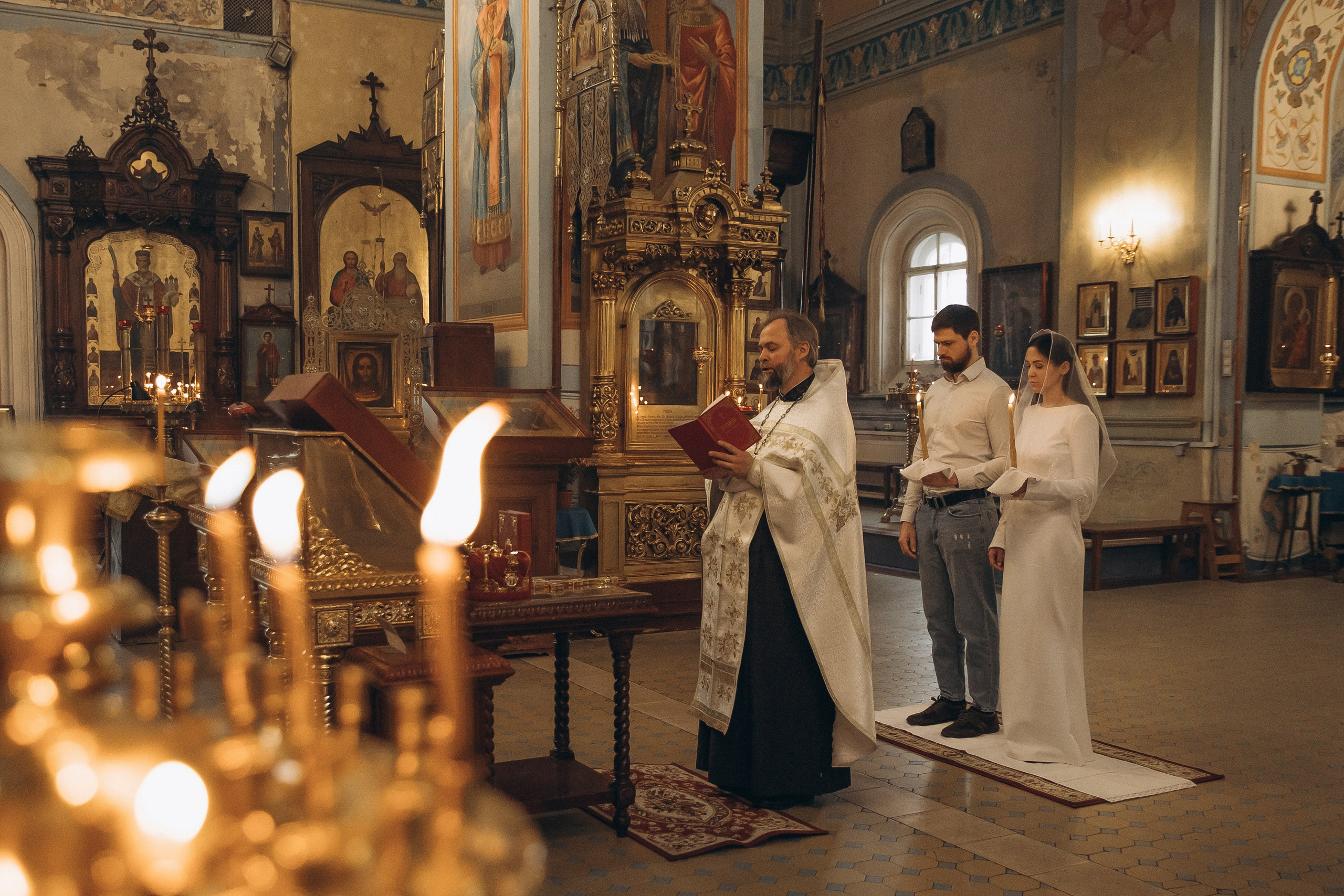 Венчание. Семейный фотограф в Москве и Королеве Евгения Баукова