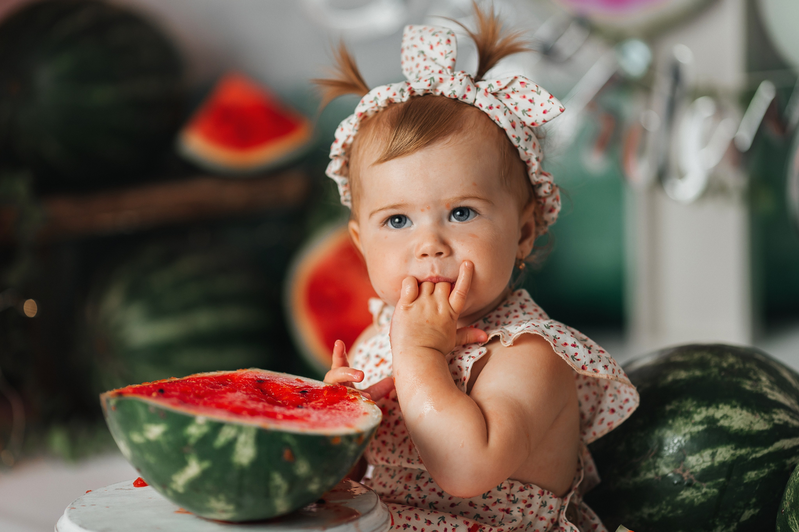 Арбузы. Фотограф новорождённых Екатерина Боброва. Ульяновск