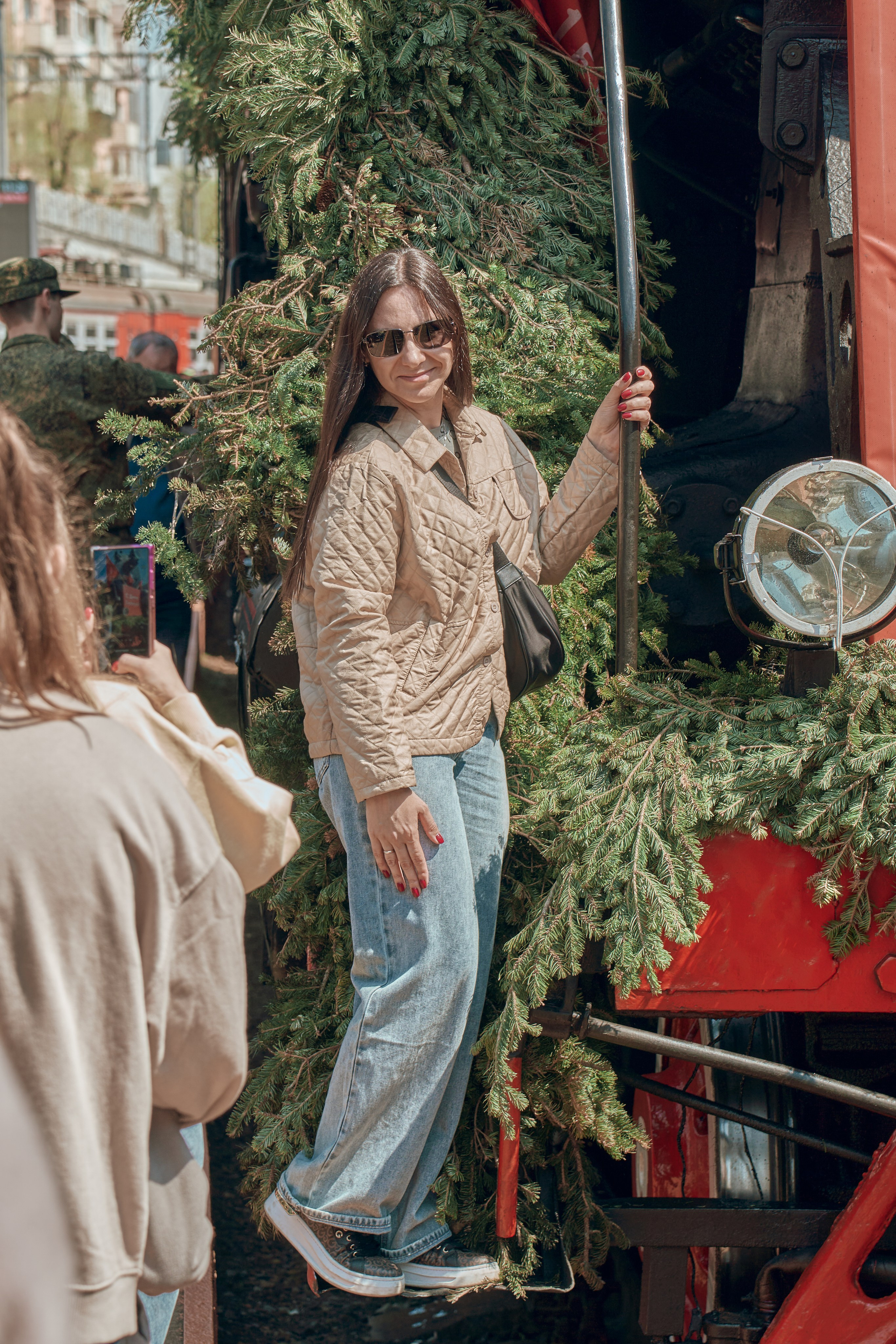Поезд Победы!. Фотограф во Владивостоке