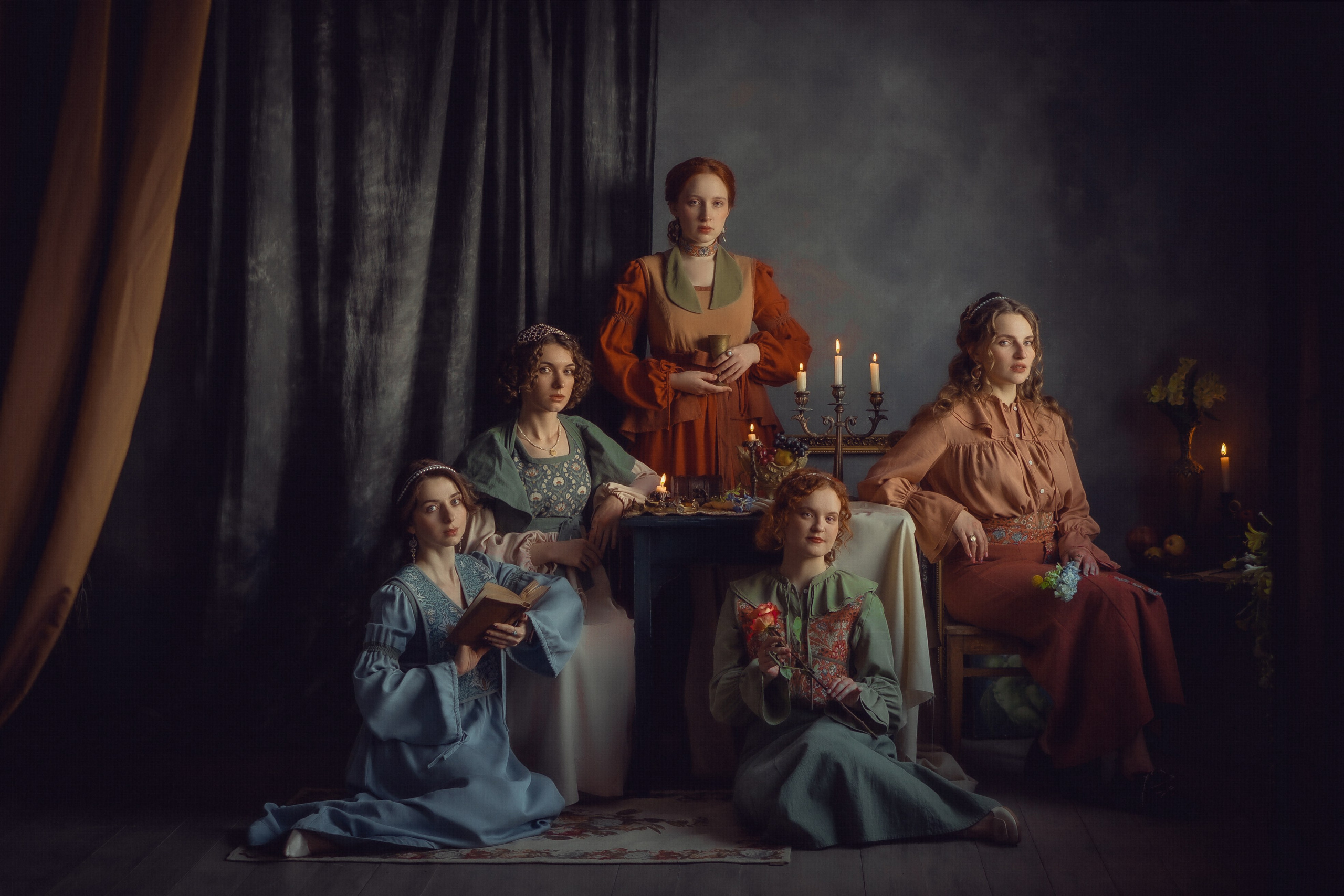 Фотосессия для бренда одежды «Red bow story». Художественный фотограф Салаева Алина