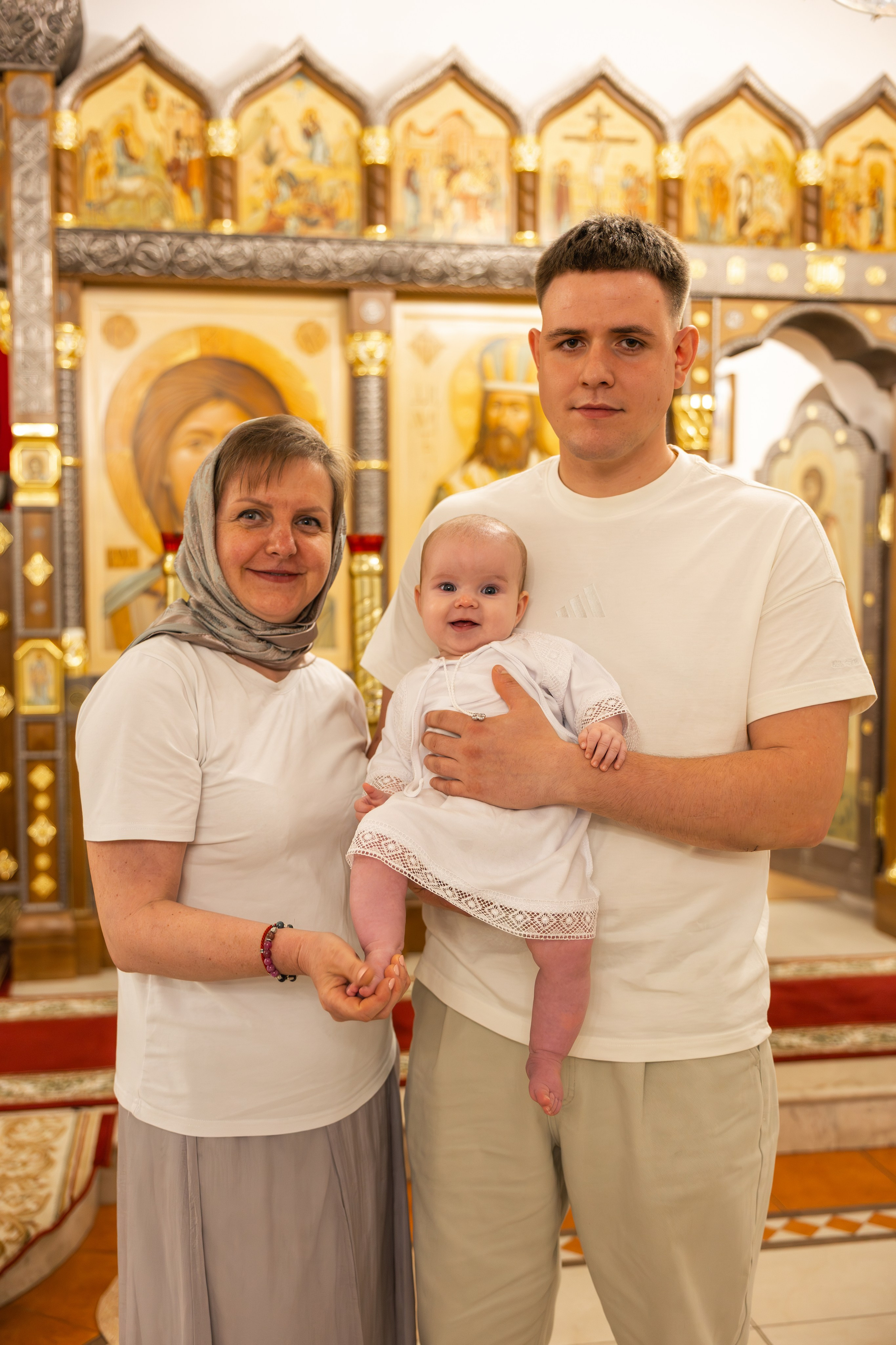 Таинство крещения Маргариты. Семейный и свадебный фотограф в Москве Елизавета Окульская