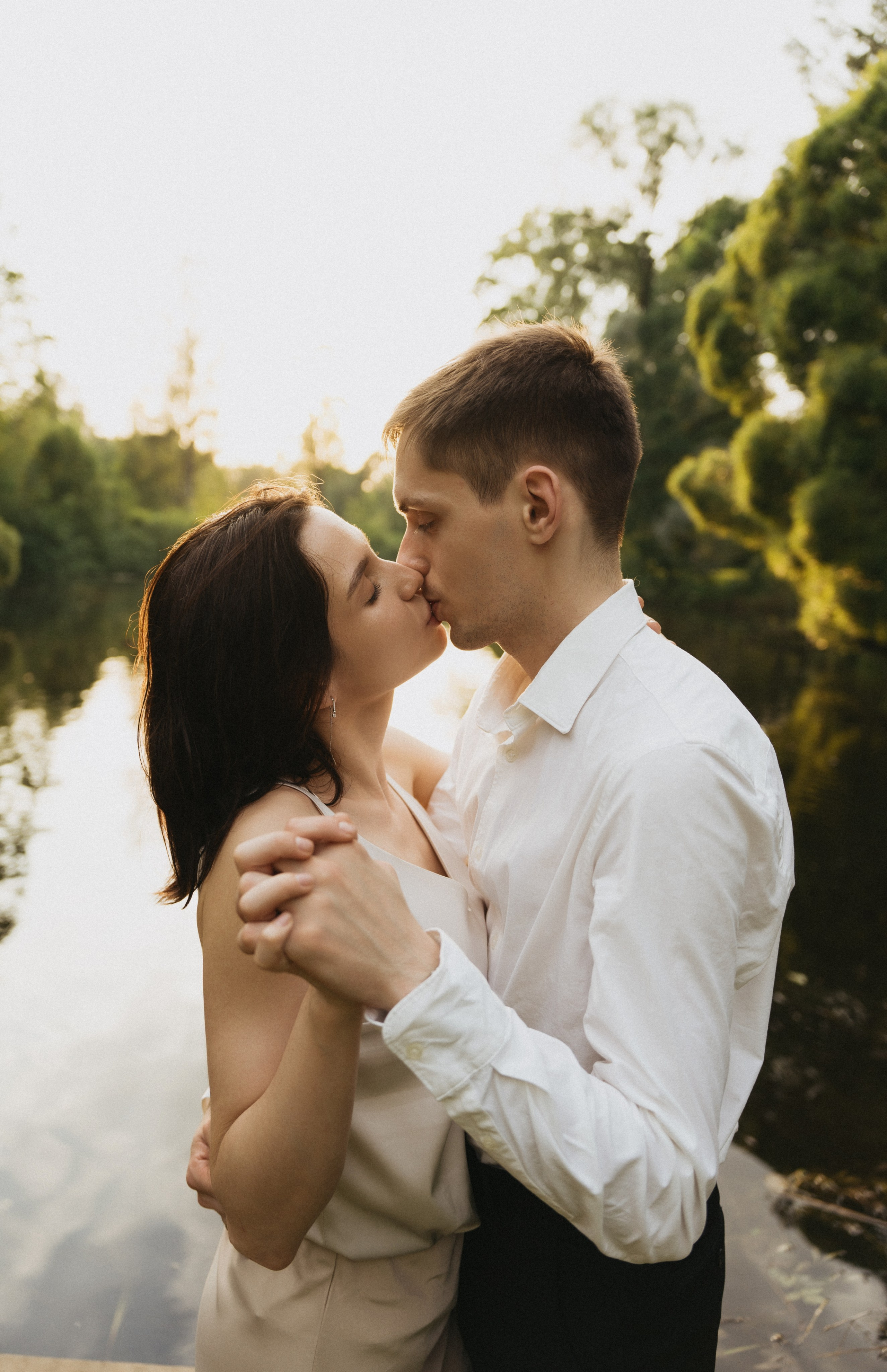 Фотосессия лавстори в парке