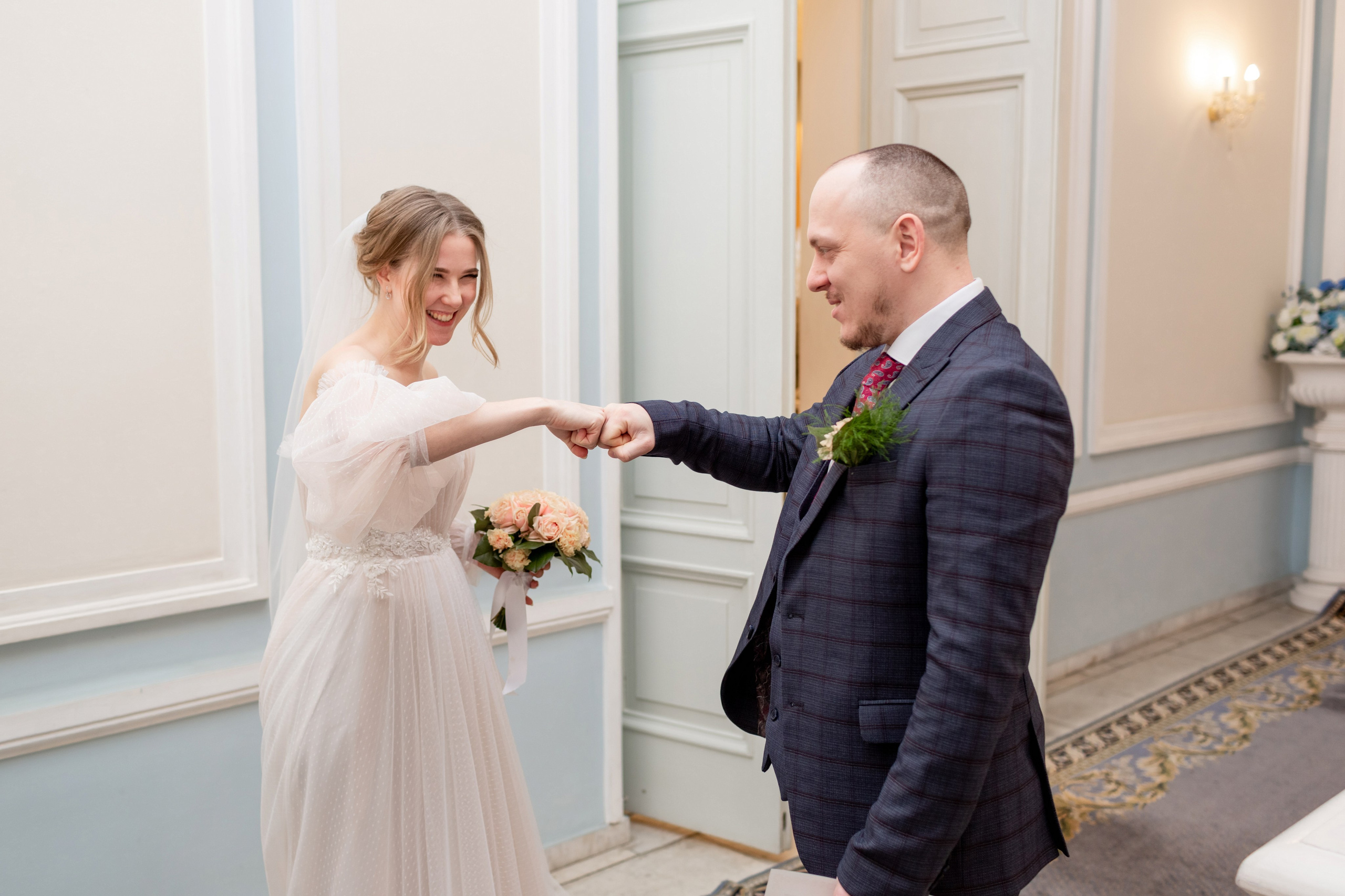 Свадебный фотограф Санкт-Петербург, фотосессия в ЗАГСе Кировского района