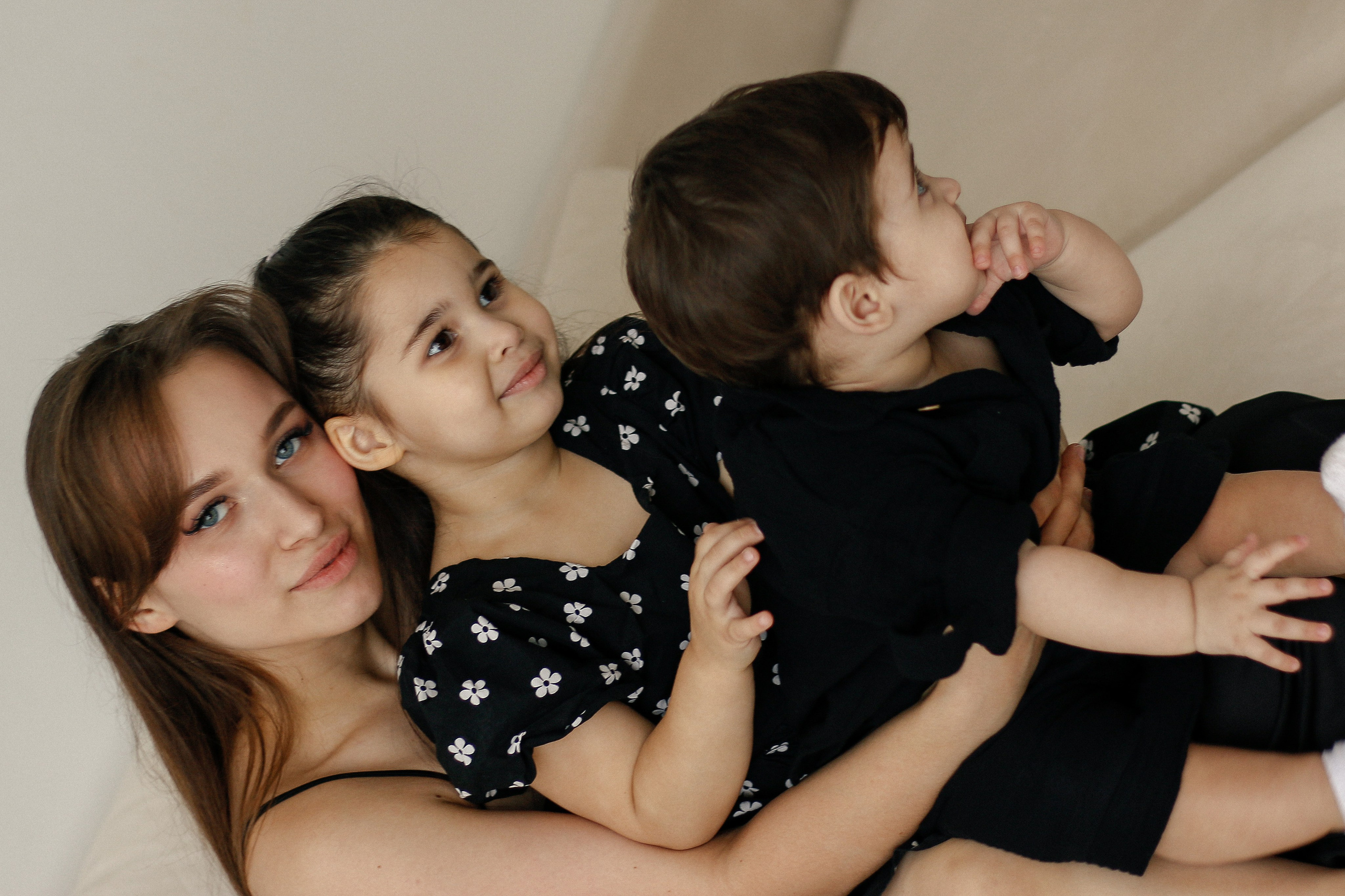 Виктория, Мелисса и малыш Адам. Фотограф Краснодар