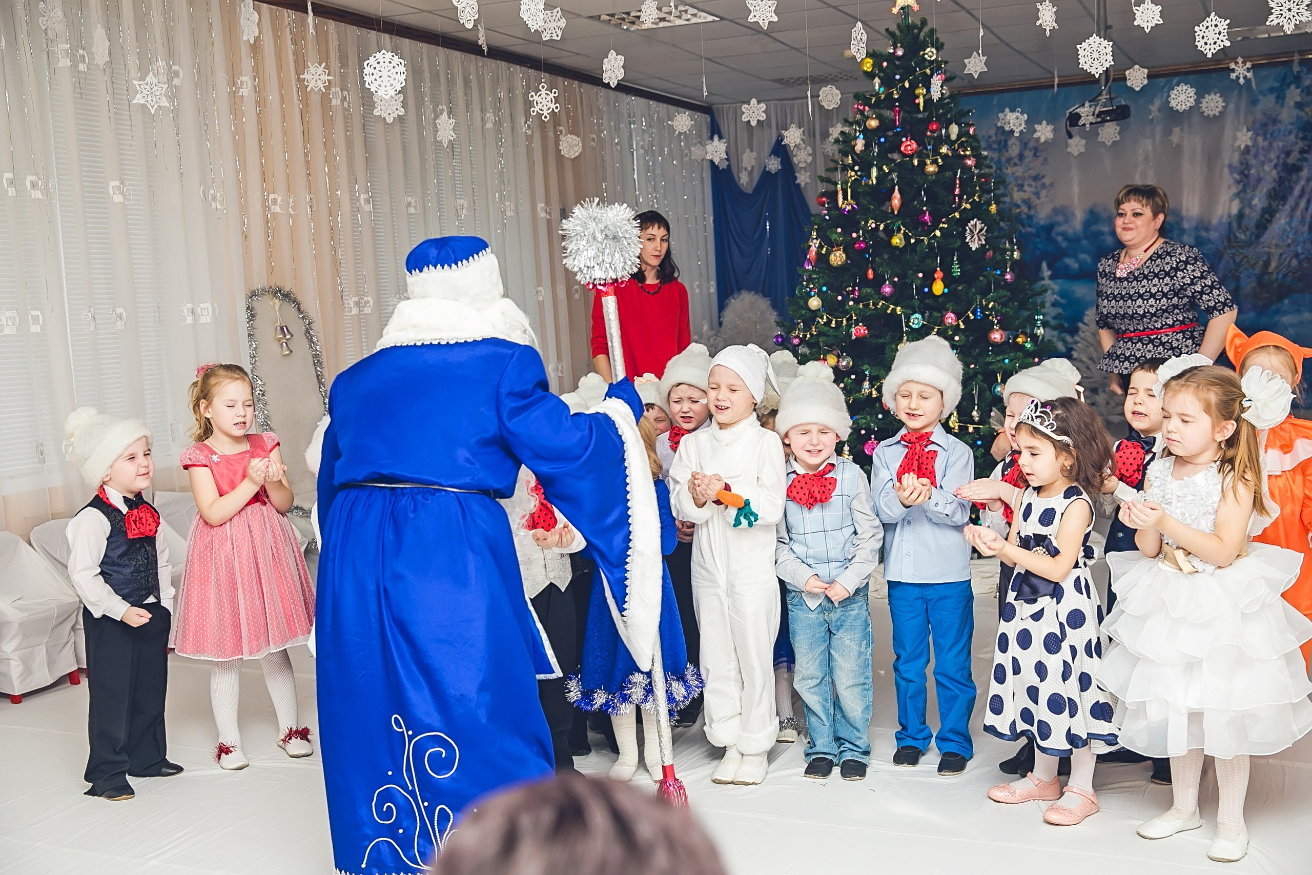 Новый год в саду. Семейный и детский фотограф в Нижнем Новгороде