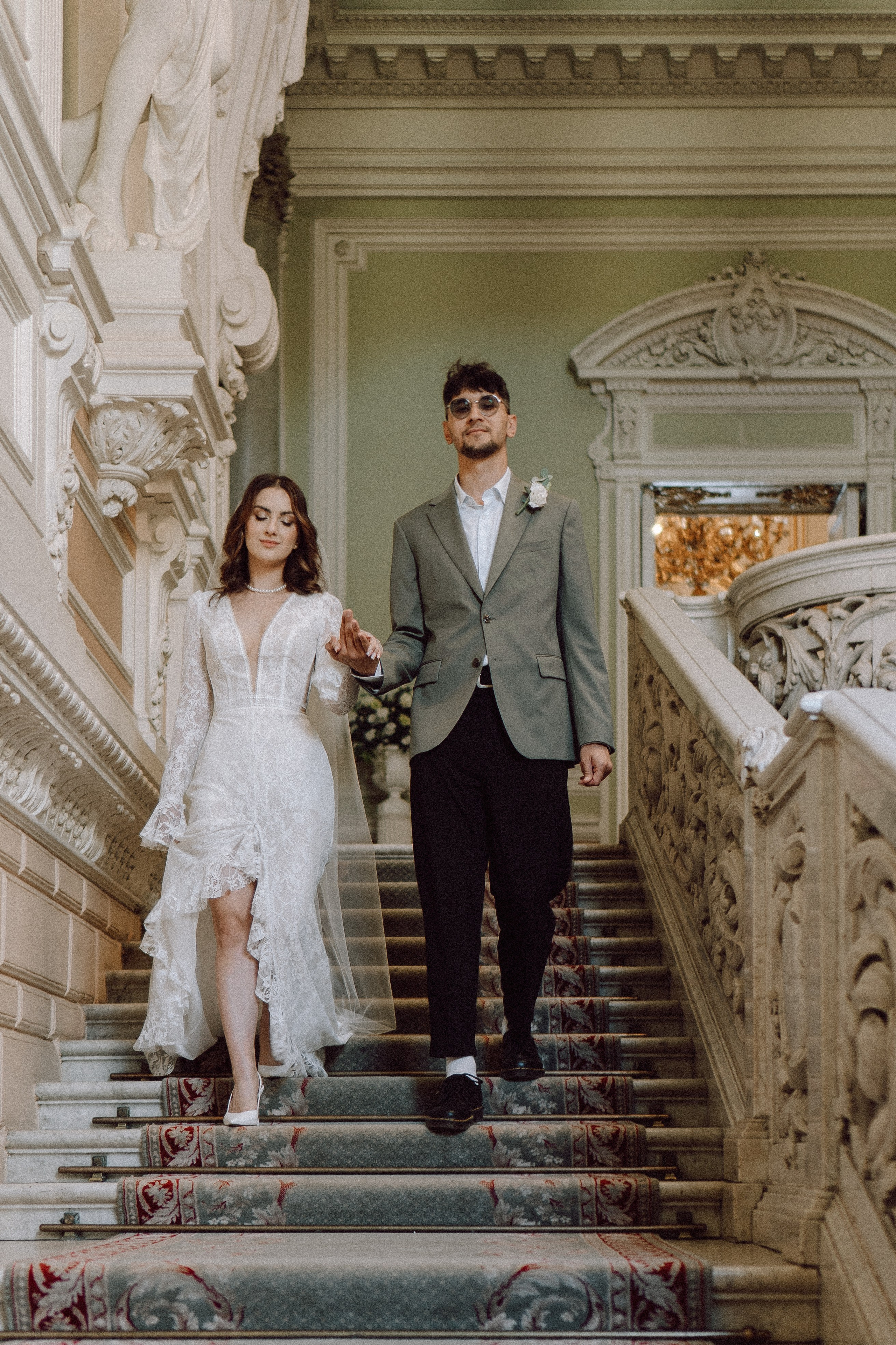 СВАДЕБНАЯ СЬЕМКА В ПЕРВОМ ДВОРЦЕ БРАКОСОЧЕТАНИЯ. Профессиональный фотограф, Санкт-Петербург — Виктория Богомолова