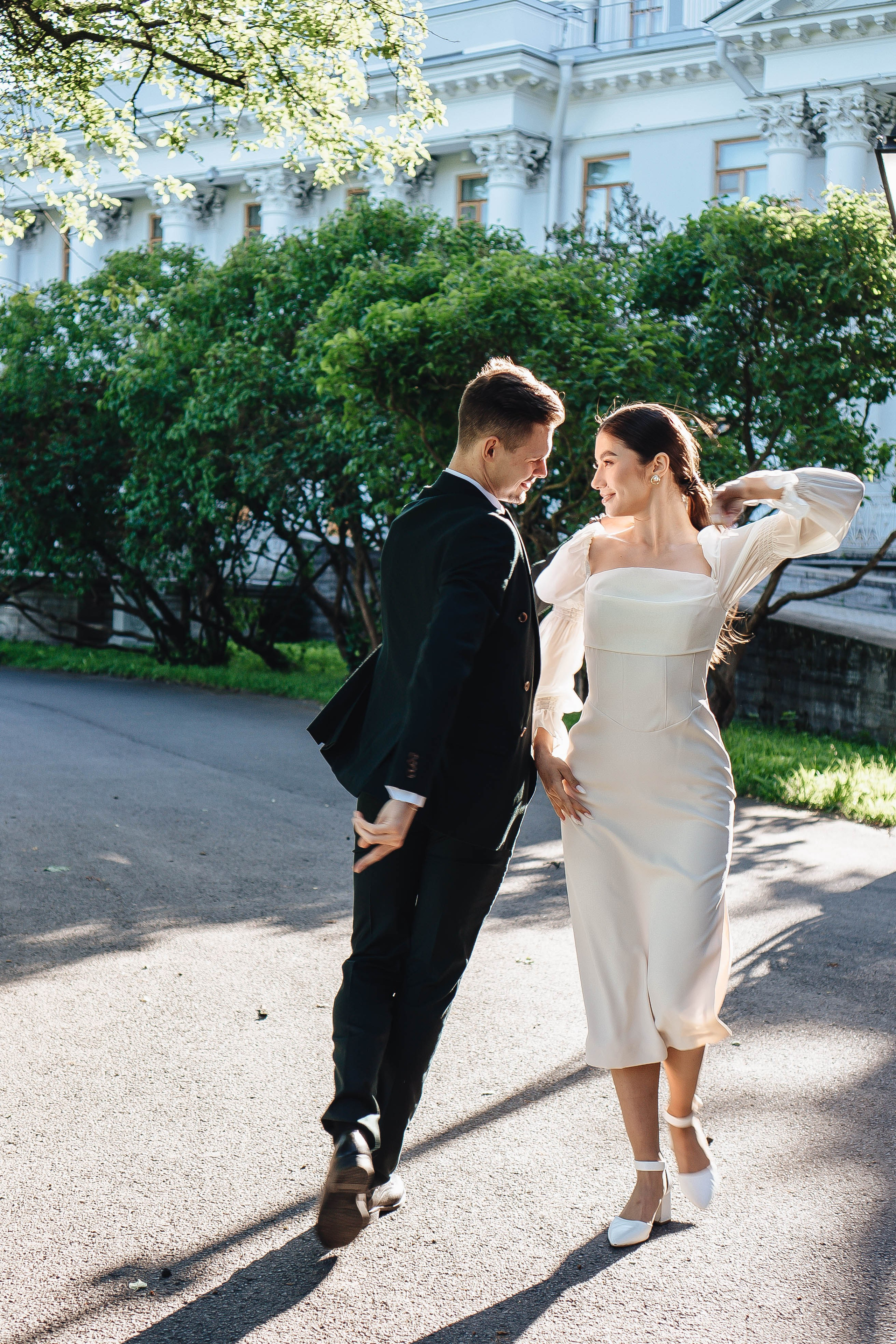 СВАДЕБНАЯ СЬЕМКА НА РАССВЕТЕ НА ЕЛАГИНОМ ОСТОРОВЕ. Профессиональный фотограф, Санкт-Петербург — Виктория Богомолова