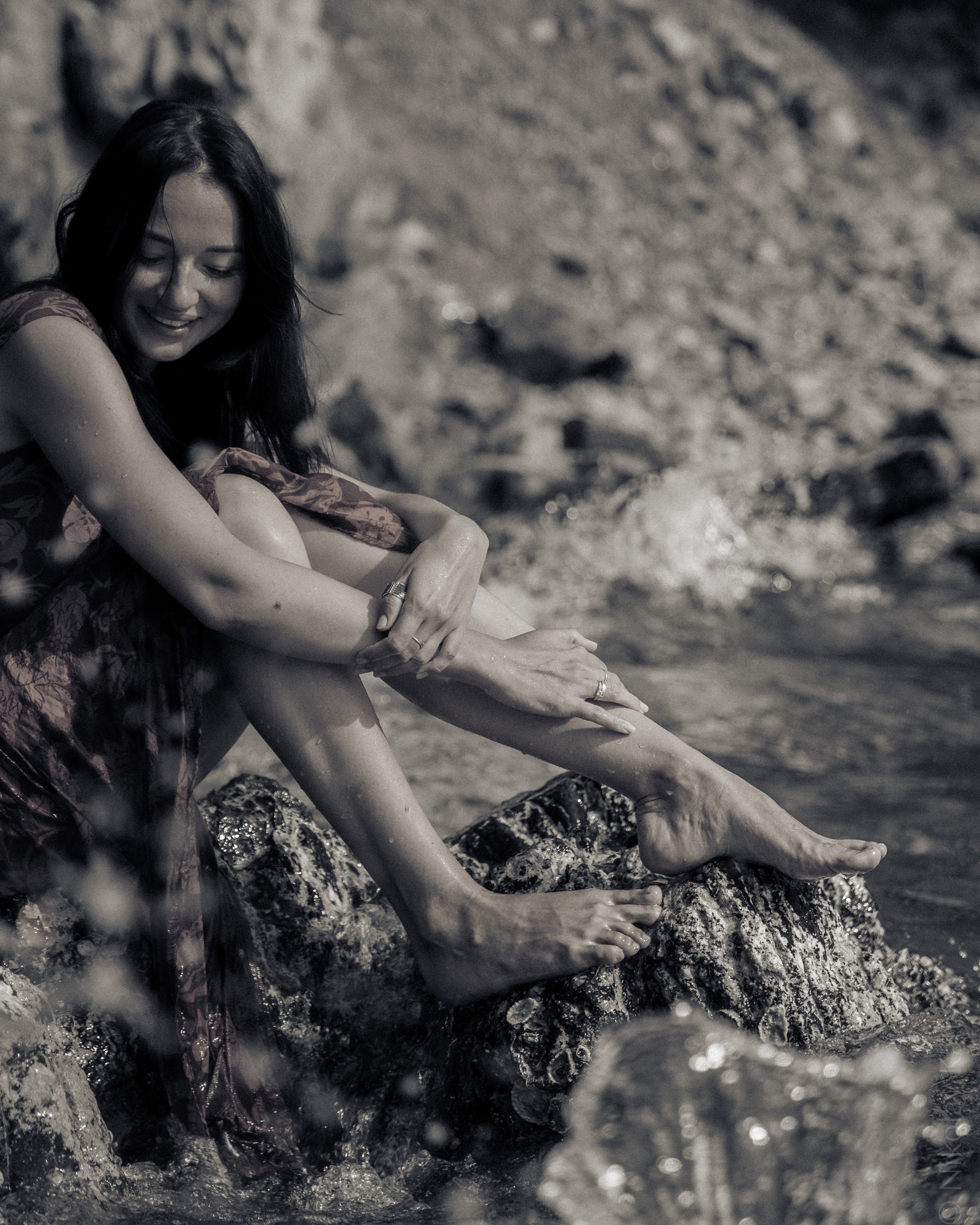 Красное платье и Эгейское море. Фотограф в Москве портреты | репортажи | спорт