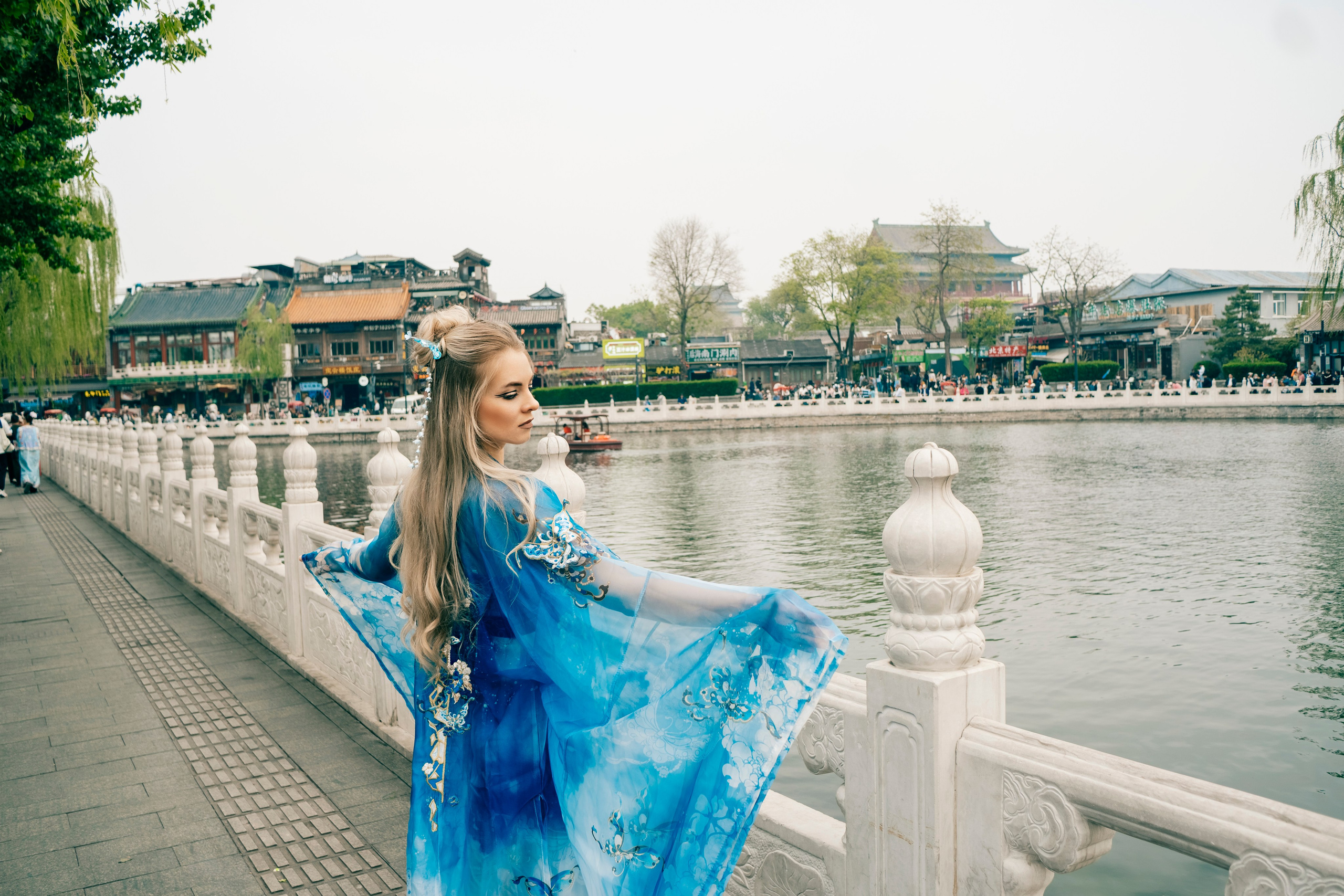 Photoshoot in Hanfu dresses