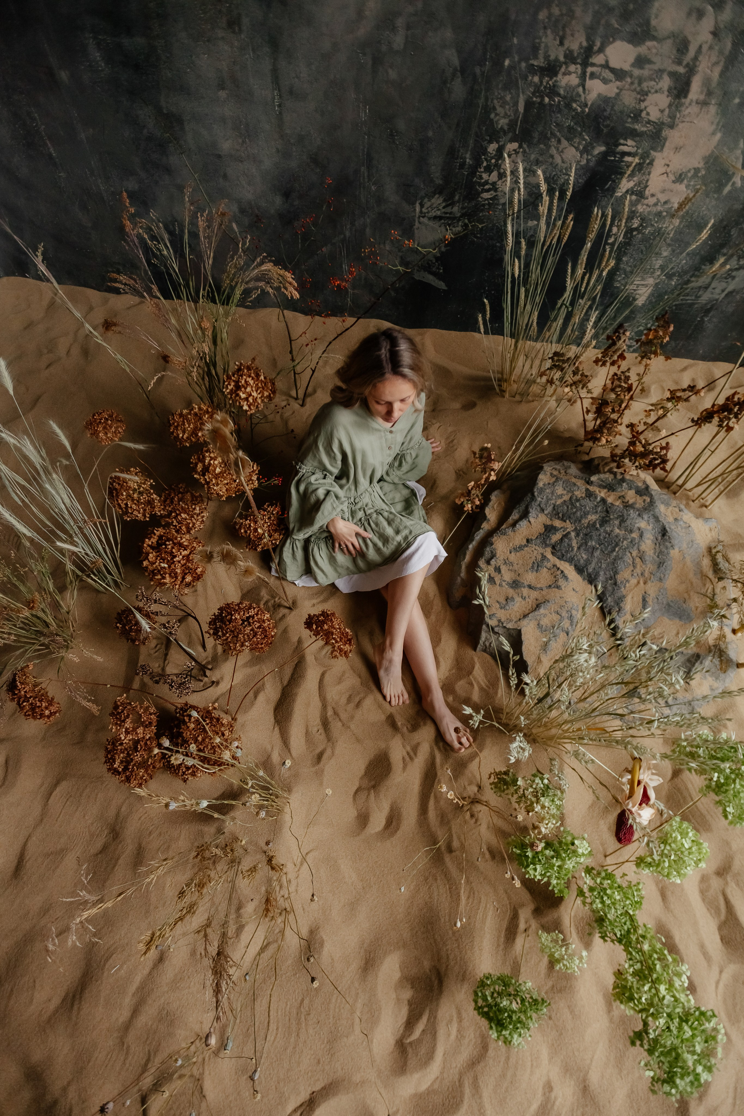Floral sand. Профессиональный фотограф Инесса Новикова в Москве