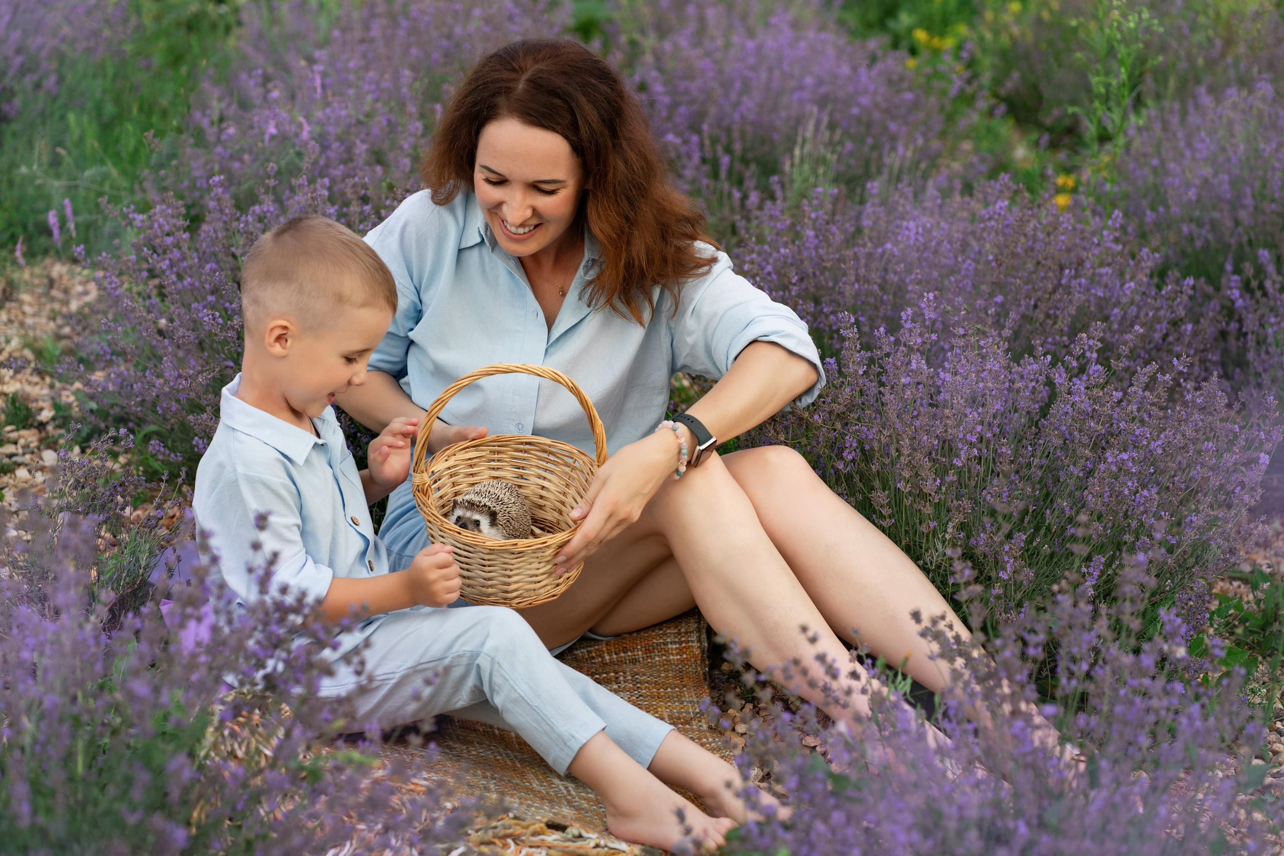 Лаванда. Детский и семейный фотограф г. Москва Оксана Катаджи