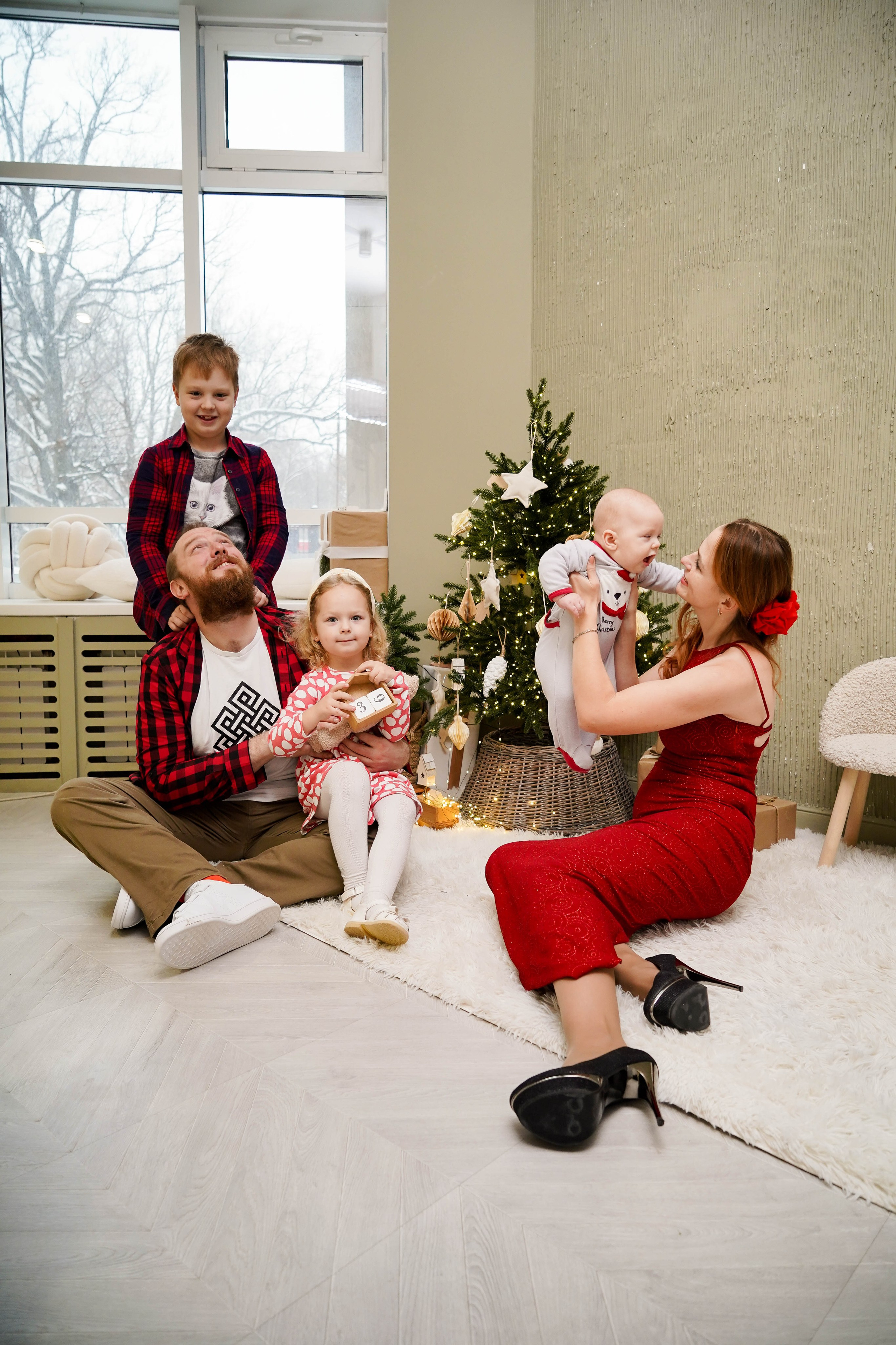 Чудесный новый год. Семейный и детский фотограф Зеленоград Кудашова Наиля