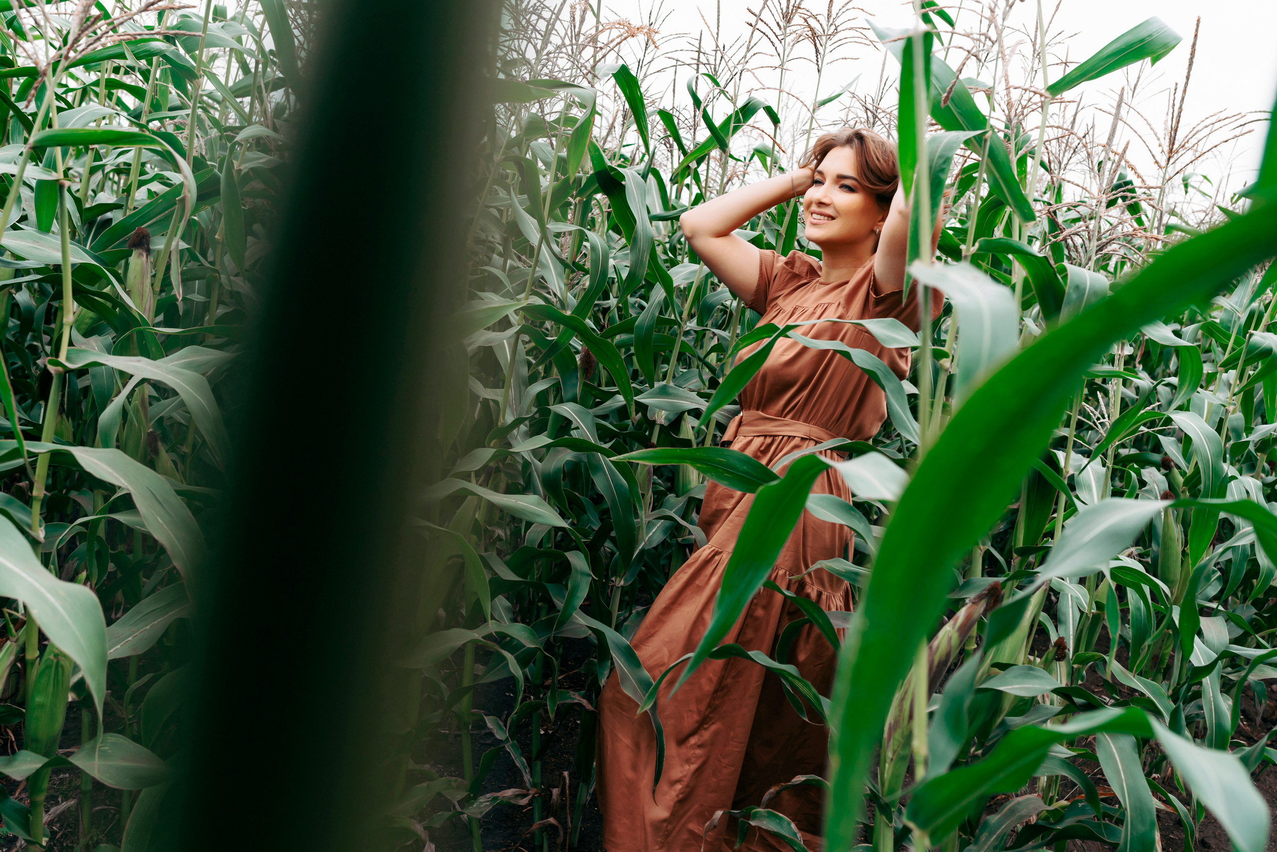 Семейная фотосессия в поле. Фотограф Ким Наталья в Красноярске