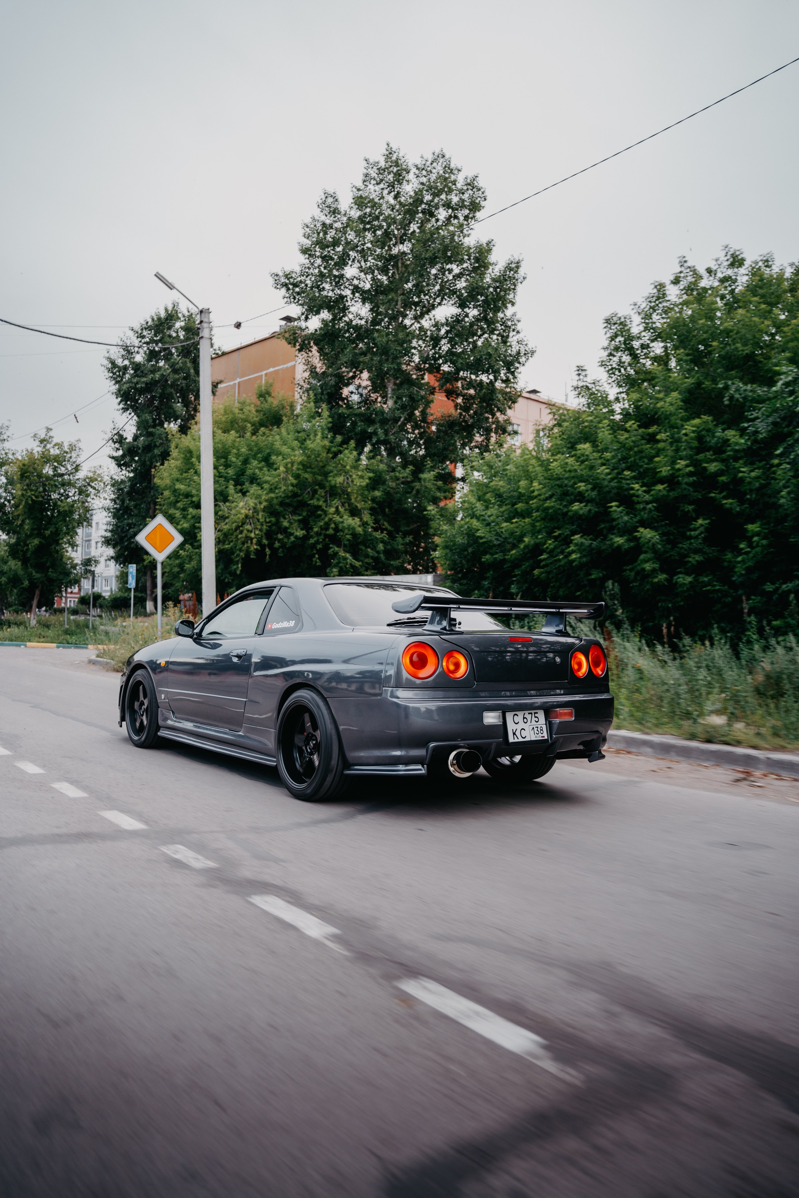 Nissan Skyline. Фотограф, видеограф и пилот дрона на Байкале