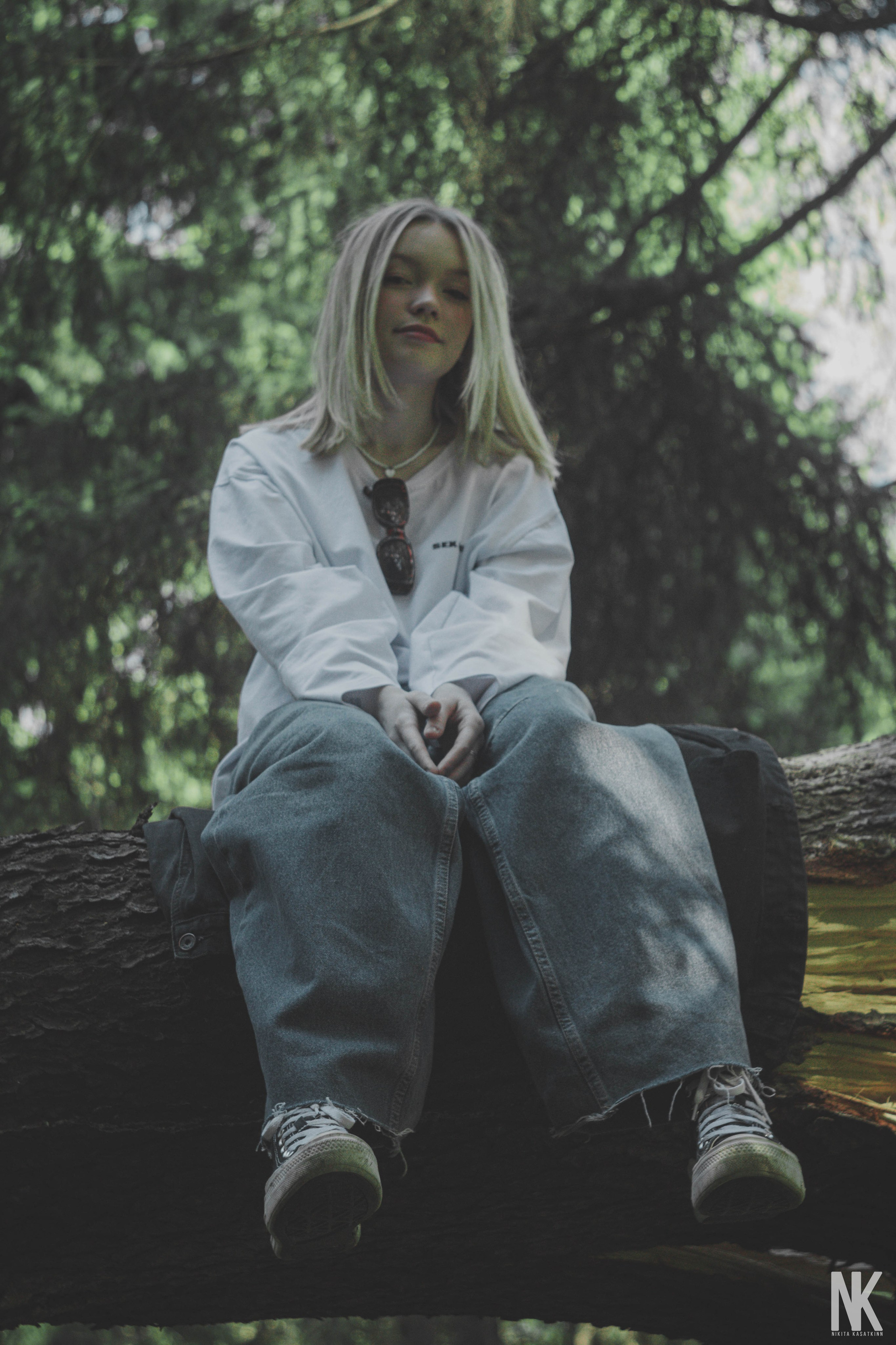 Саша. Фотосессия в лесу. Касаткин Никита. Фотограф