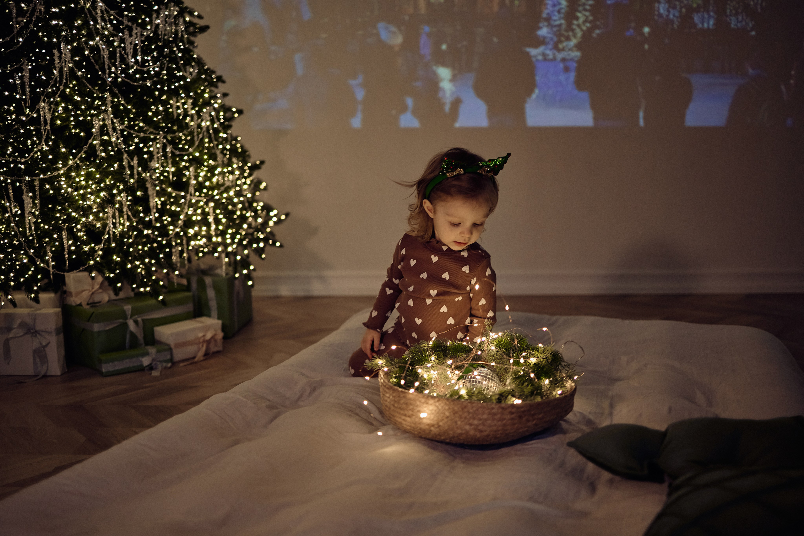 Семейная новогодняя фотосессия в Краснодаре — фотостудия Roomy (Руми)