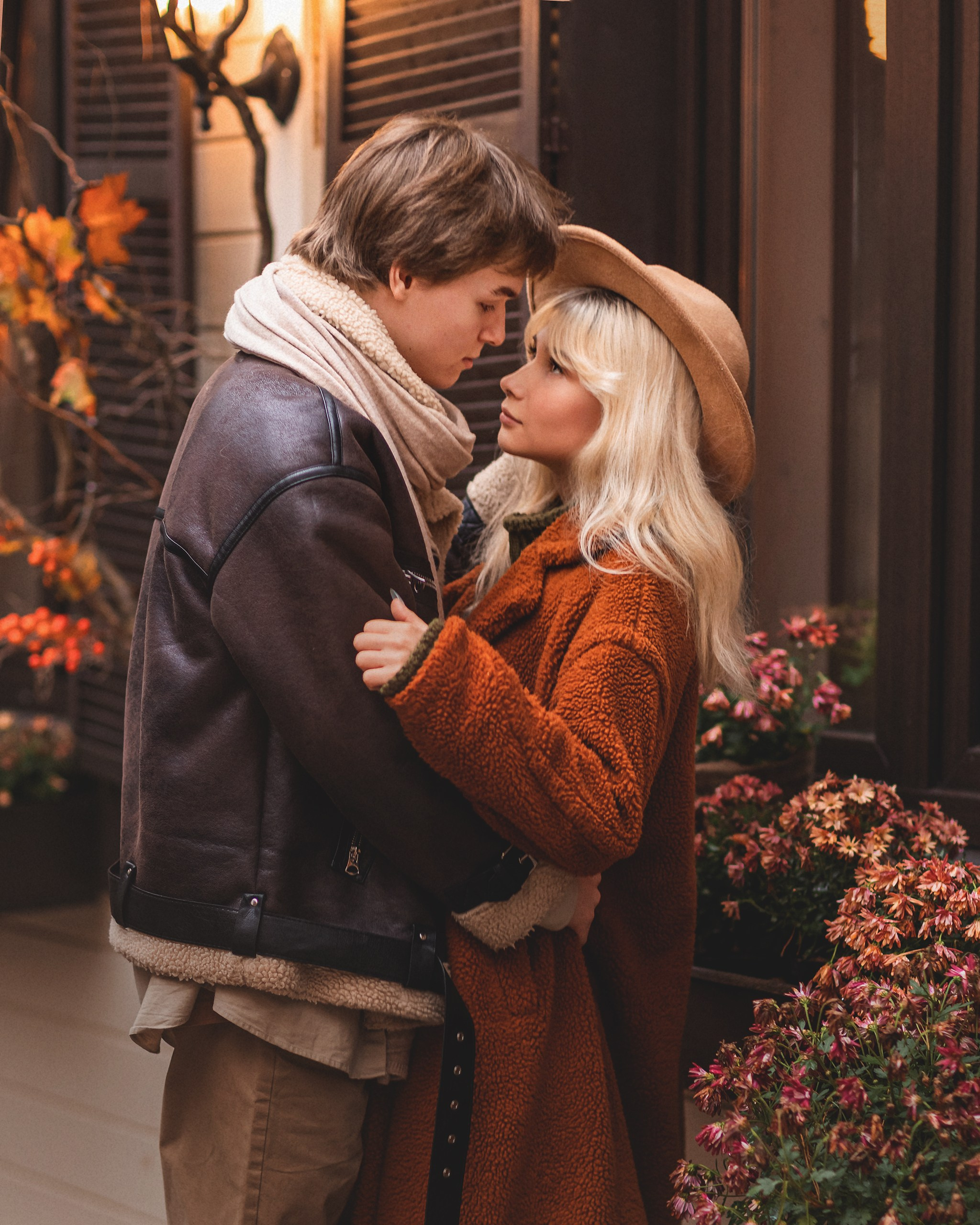 Осенняя лавстори. Детский и семейный фотограф Елена Михайлова в Москве