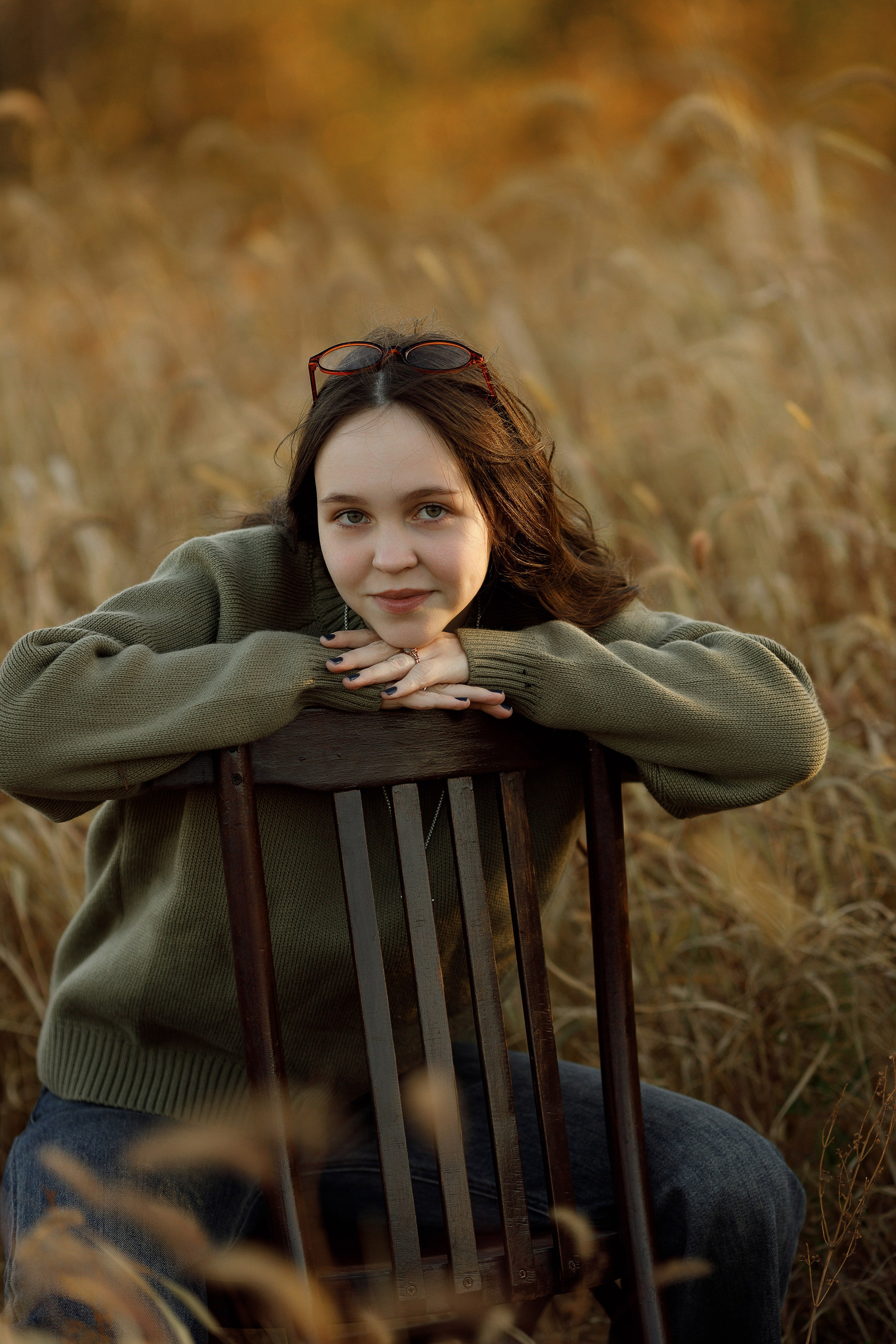 Осень 11 класс (съемка в поле). Photoalbum-vl.ru