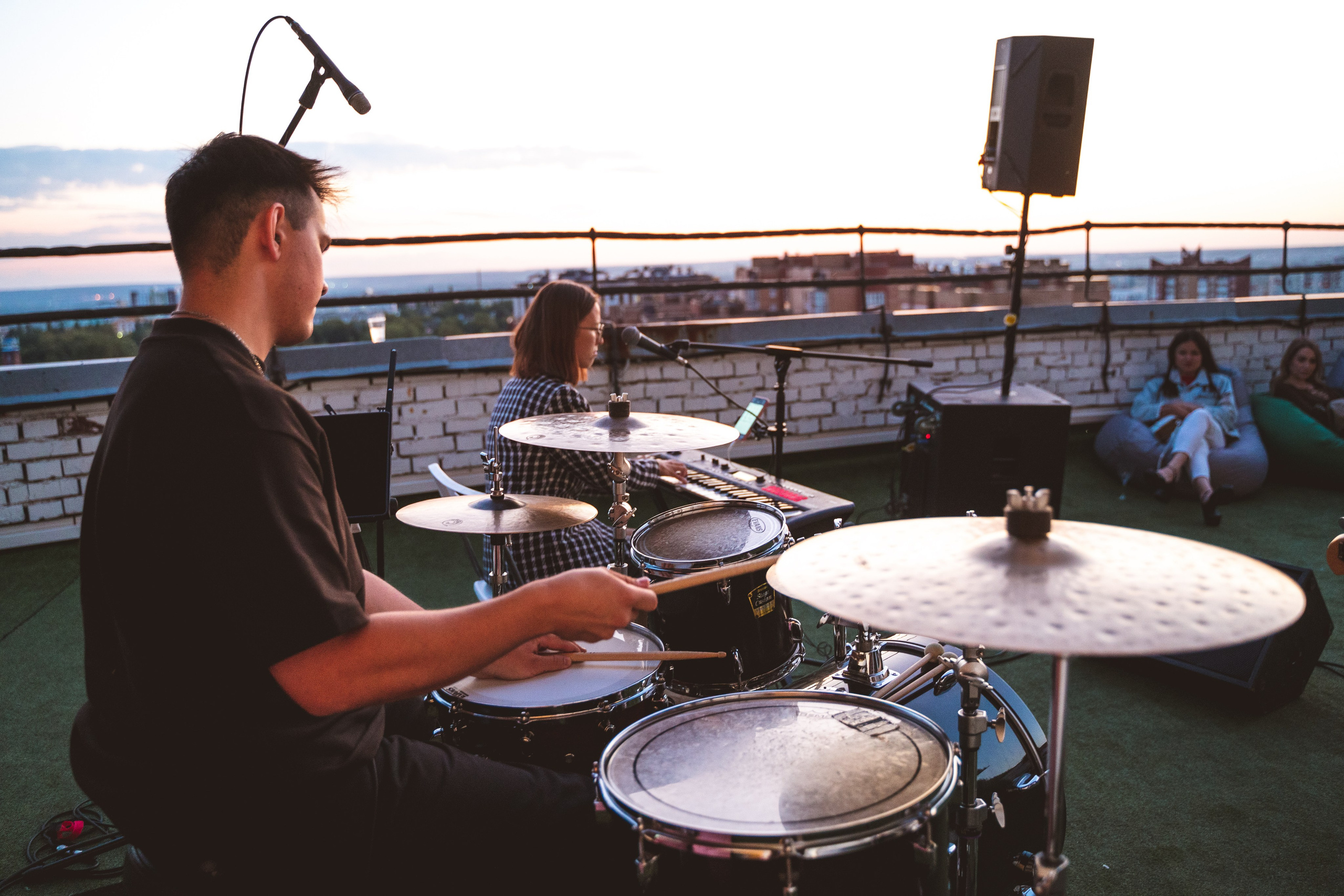 Джаз на крыше в «Доме Карлсона». Свадебный и репортажный фотограф в Уфе| Осетрова Ольга