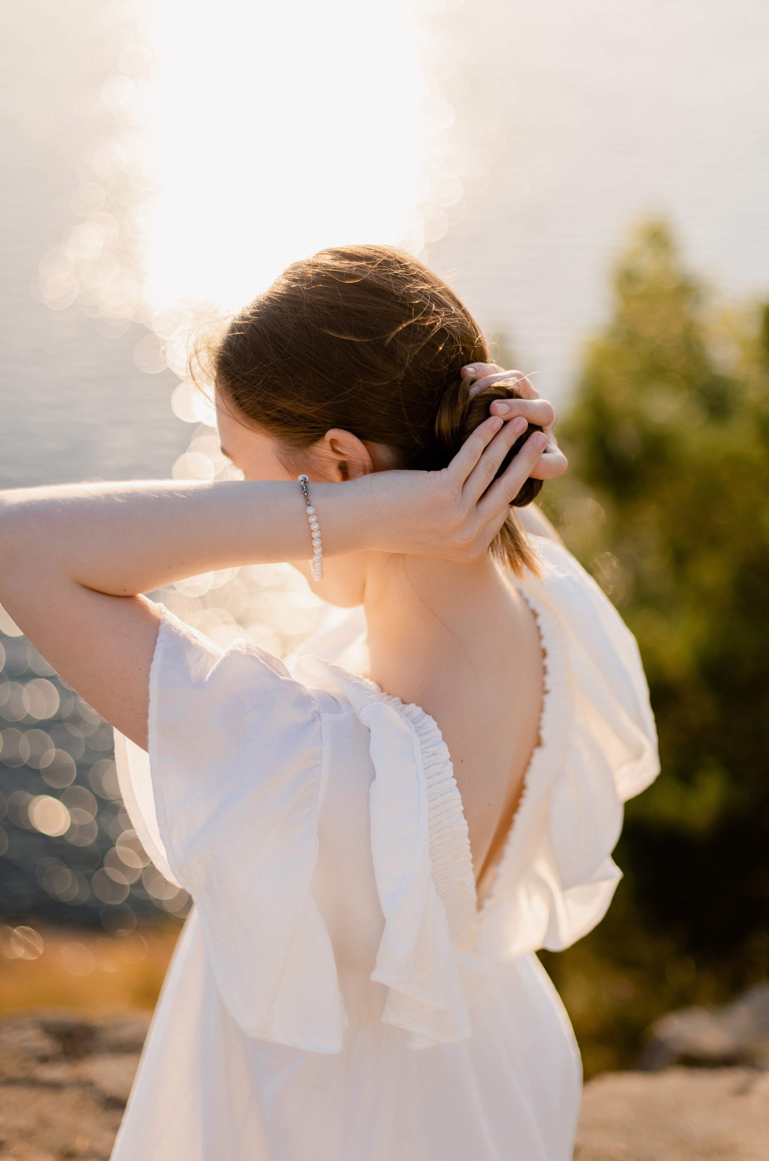 Анастасия, съёмка на закате. Свадебный и портретный фотограф в Миассе Филиппенко Дарья