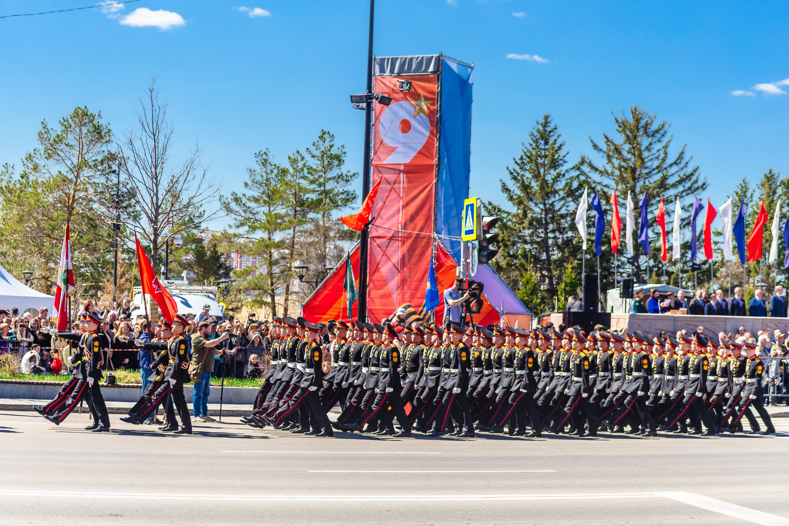 9 Мая, Парад. Стёпа Григорян | Фотограф | Благовещенск