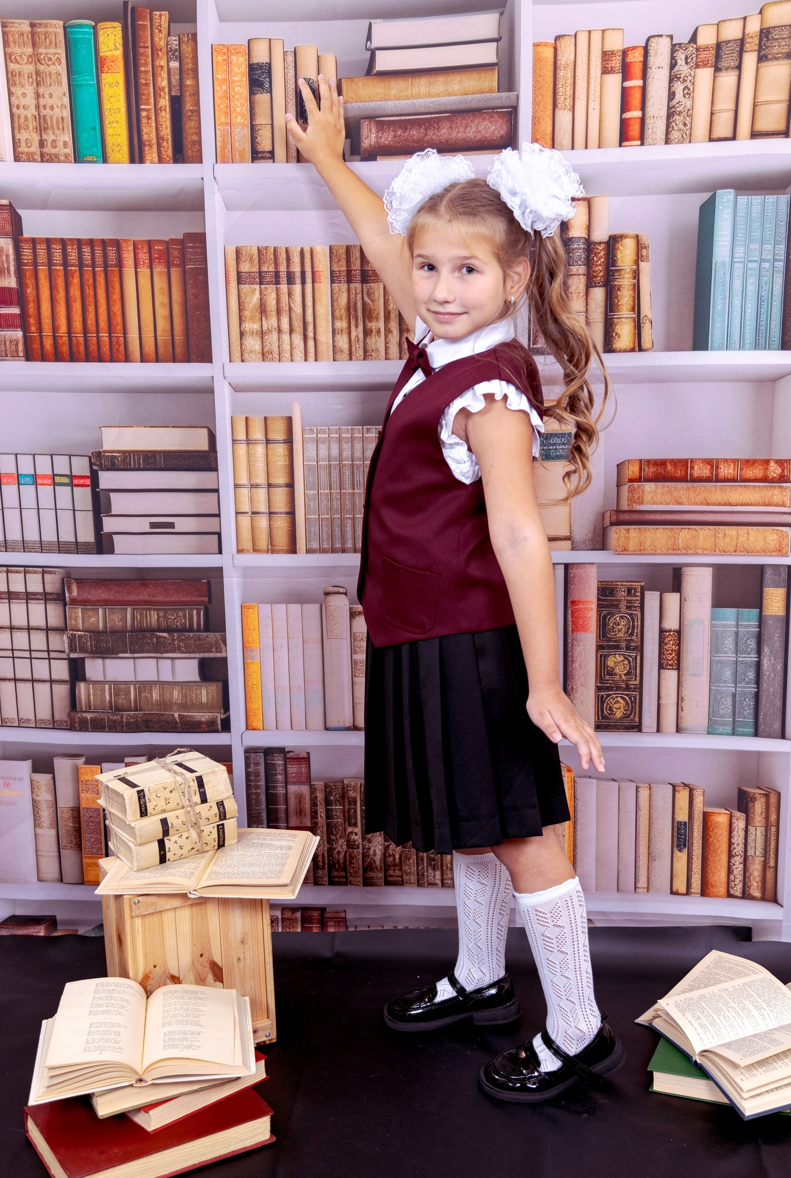 Библиотека. Школьный фотограф в Краснодаре Дидик Ольга